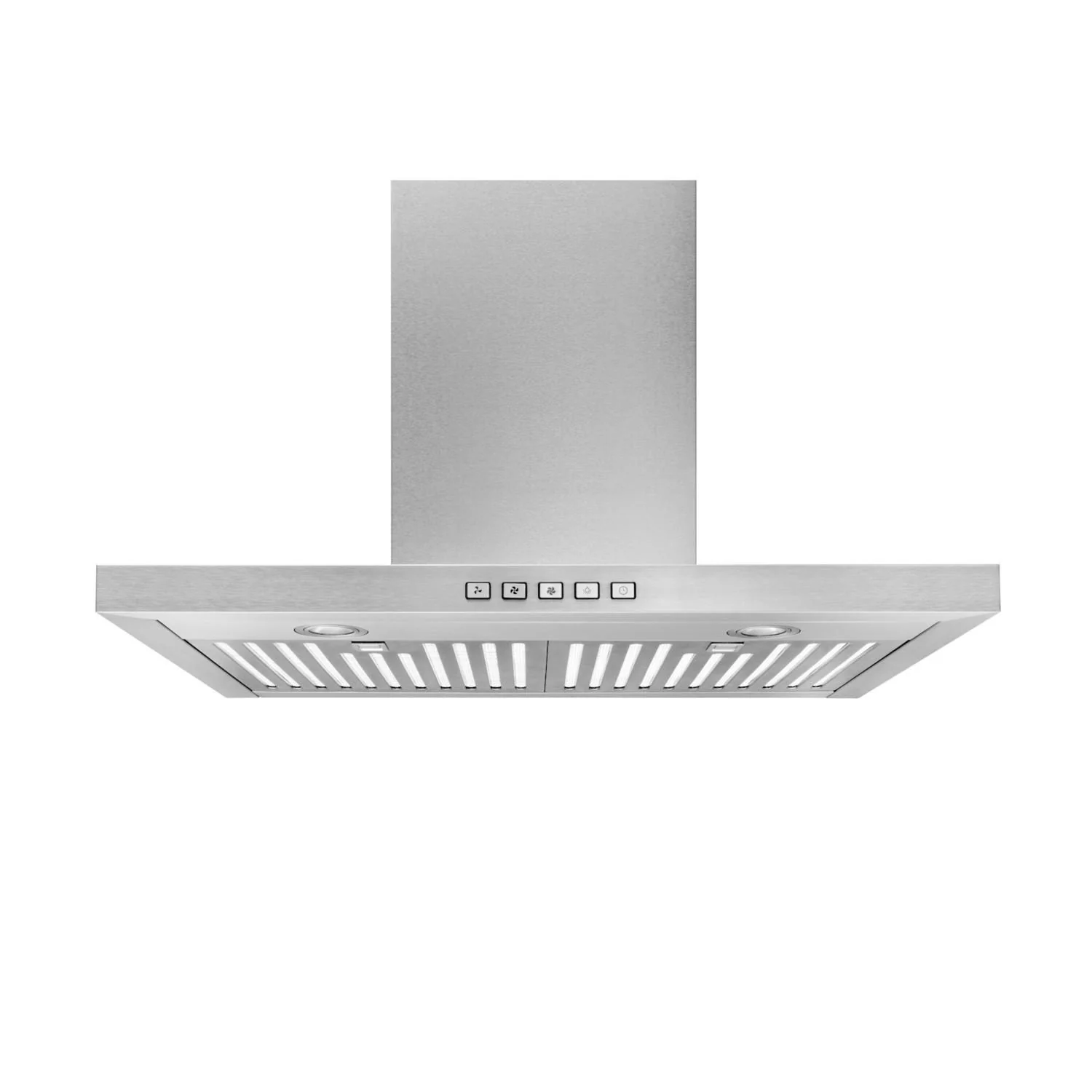 Broan® 30-Inch Convertible Wall-Mount T-Style Chimney Range Hood, 450 MAX CFM, Stainless Steel - Image 3
