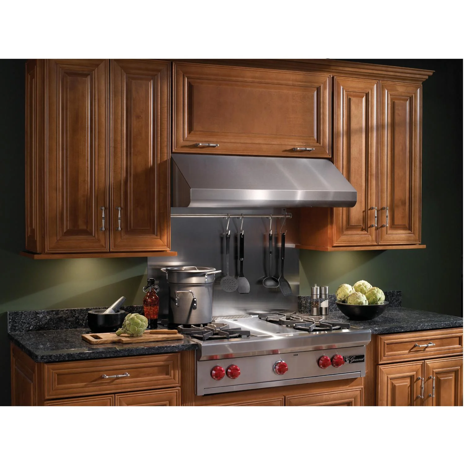 E6436SS Broan® Elite E64000 Series 36-Inch Pro-Style Under-Cabinet Range Hood 650 Max Blower CFM, Stainless Steel - Image 2