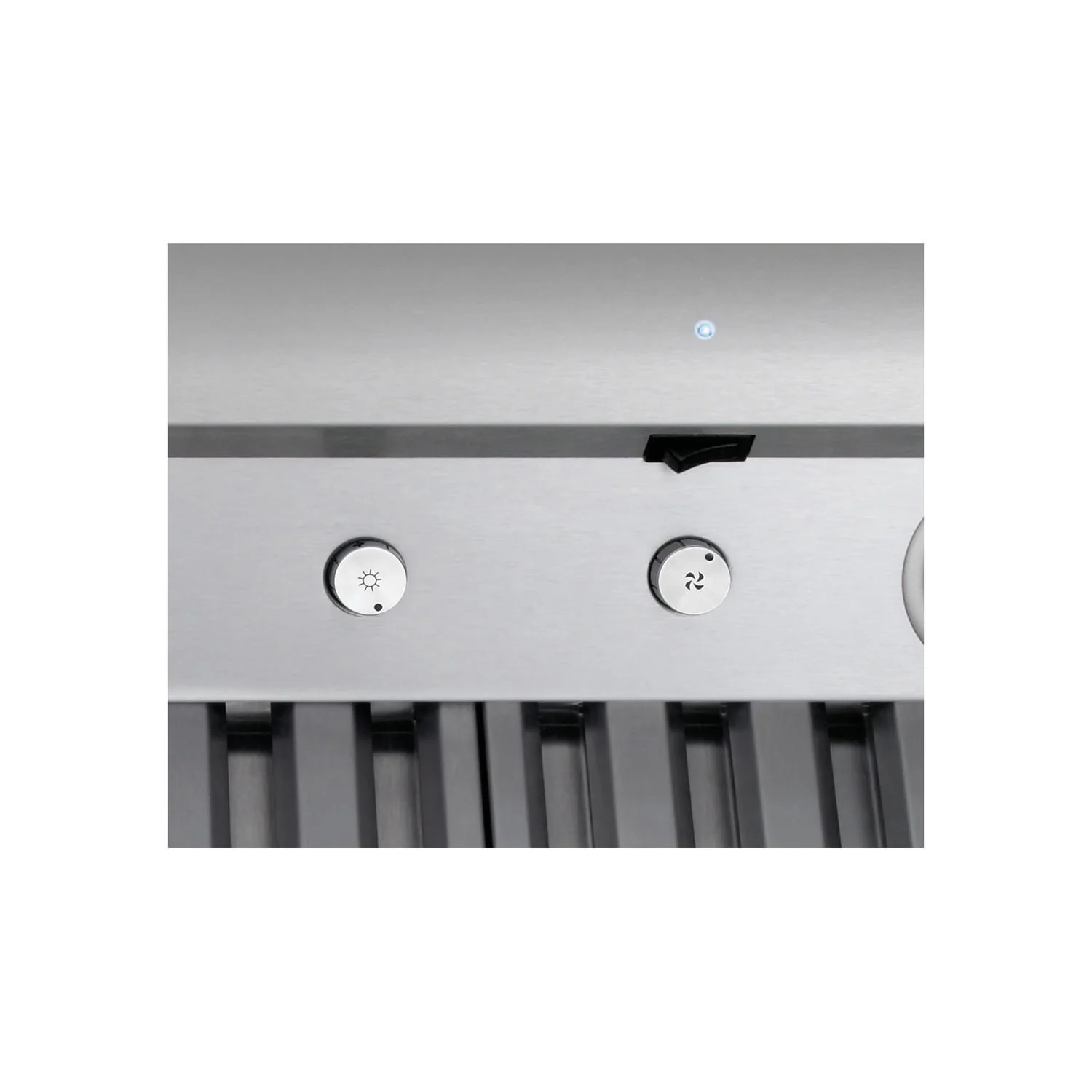 Broan E64E48SS **DISCONTINUED** Broan® Elite 48" Pro-Style Under-Cabinet Range Hood Shell w/ External Blower & Light, Stainless Steel - Image 4
