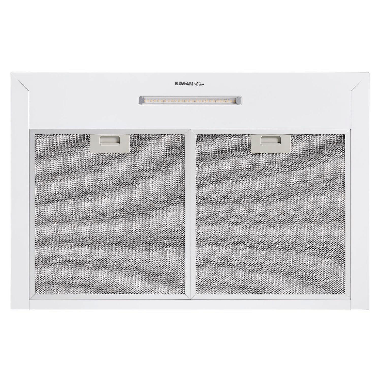 BROAN Broan(R) Elite EW48 Series 30-Inch Pyramidal Chimney Range Hood, 460 Max Blower CFM, White - Image 5