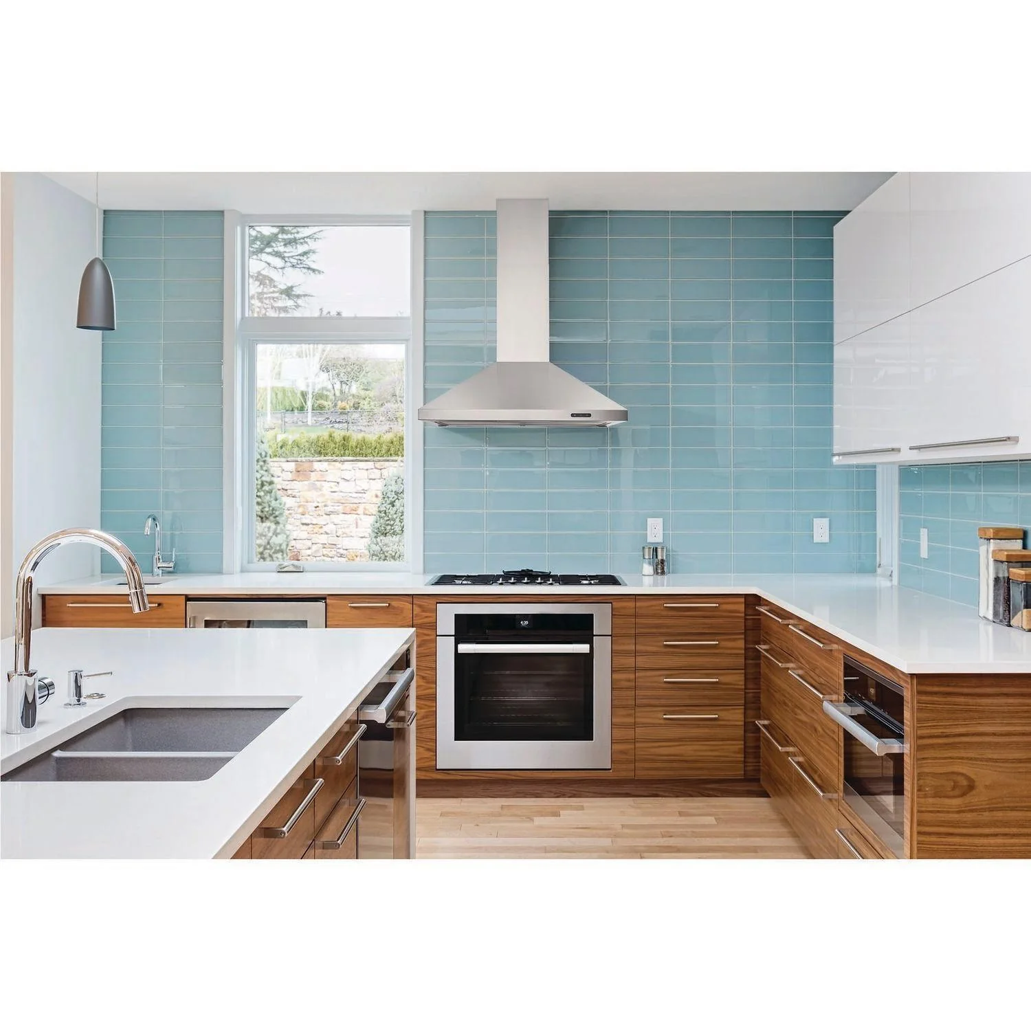 EW4836SS Broan® Elite EW48 Series 36-Inch Pyramidal Chimney Range Hood, 460 Max Blower CFM, Stainless Steel - Image 3