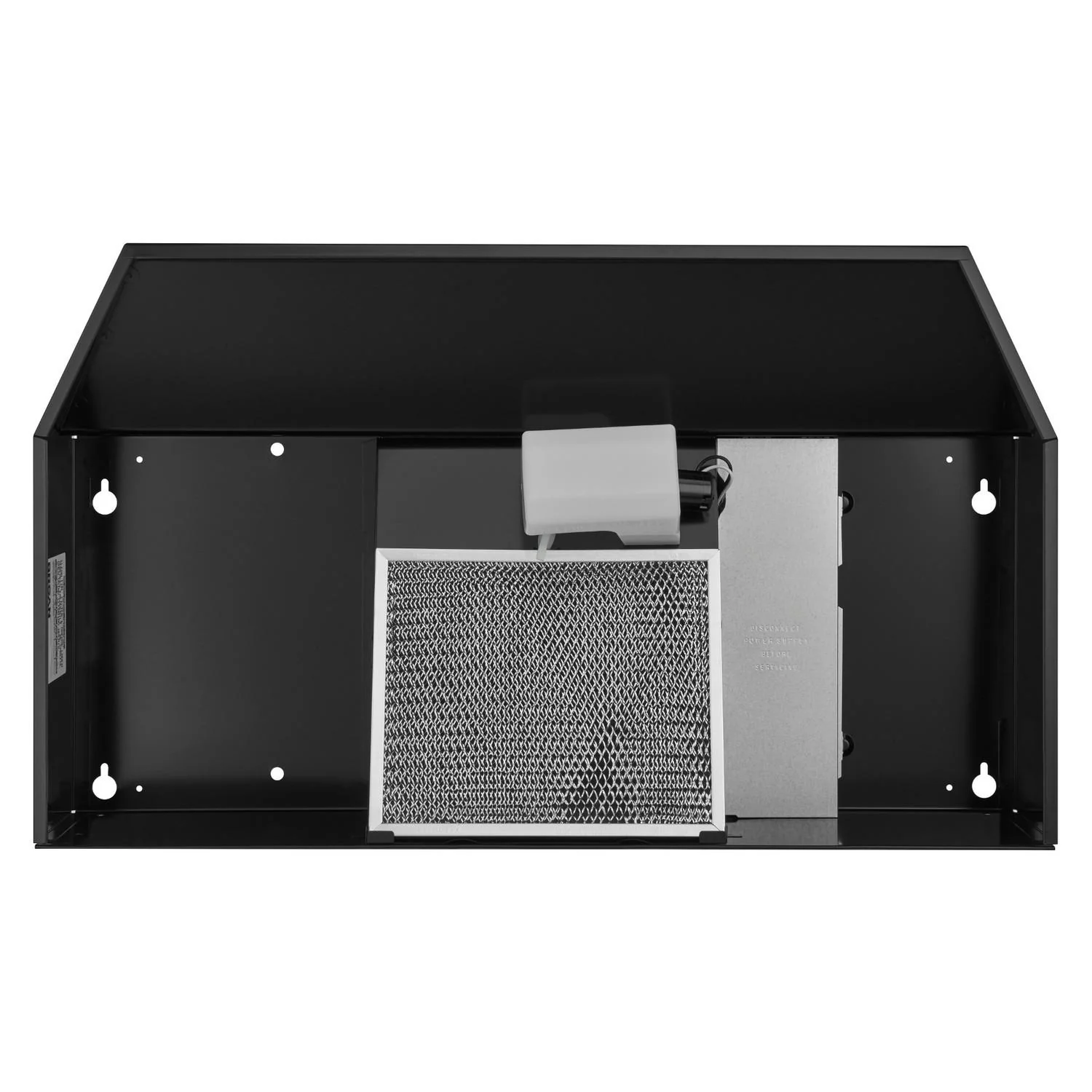 F403023 Broan® 30-Inch Convertible Under-Cabinet Range Hood, 230 Max Blower CFM, Black - Image 3