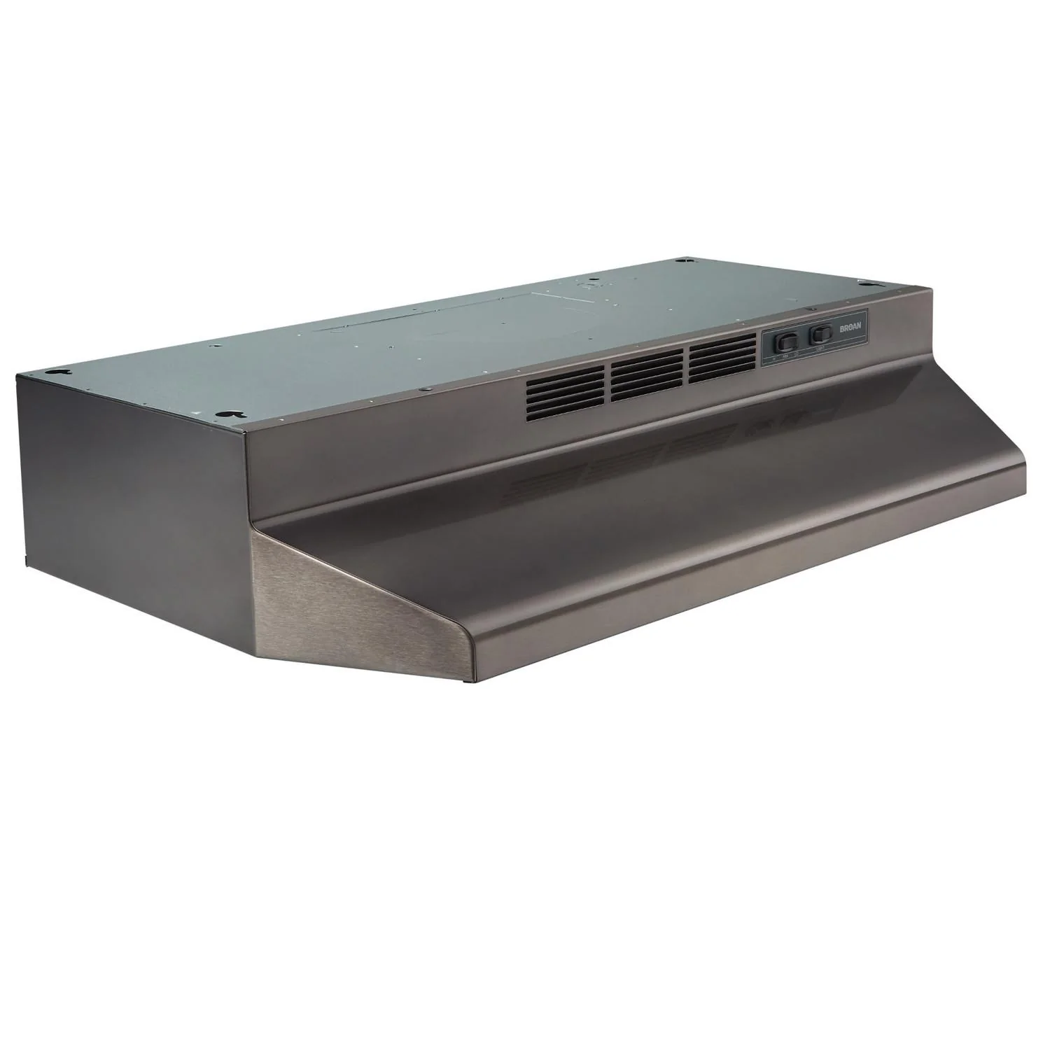 Broan® 30-Inch Convertible Under-Cabinet Range Hood, 230 Max Blower CFM, Black Stainless Steel - Image 3