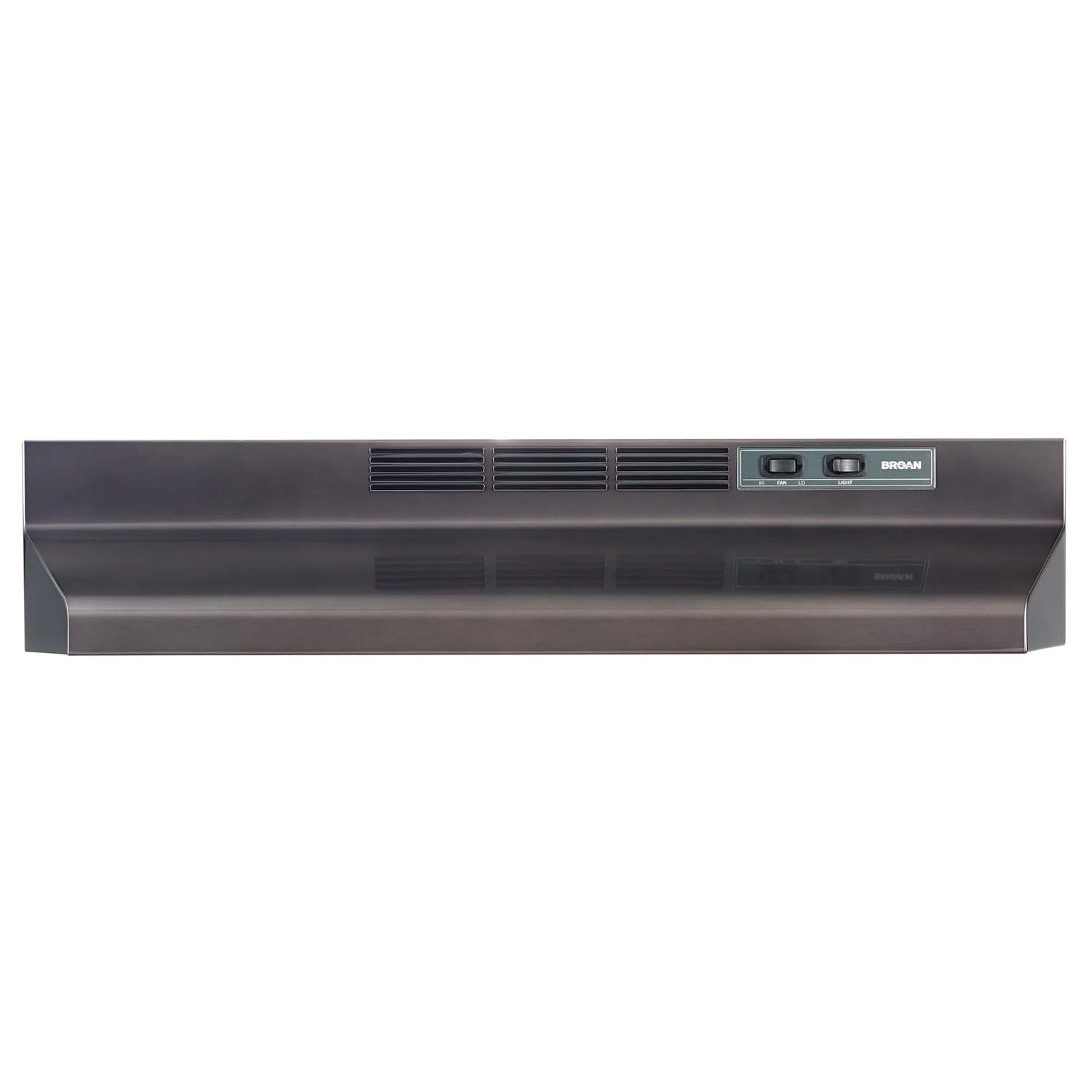 Broan® 30-Inch Convertible Under-Cabinet Range Hood, 230 Max Blower CFM, Black Stainless Steel - Image 4