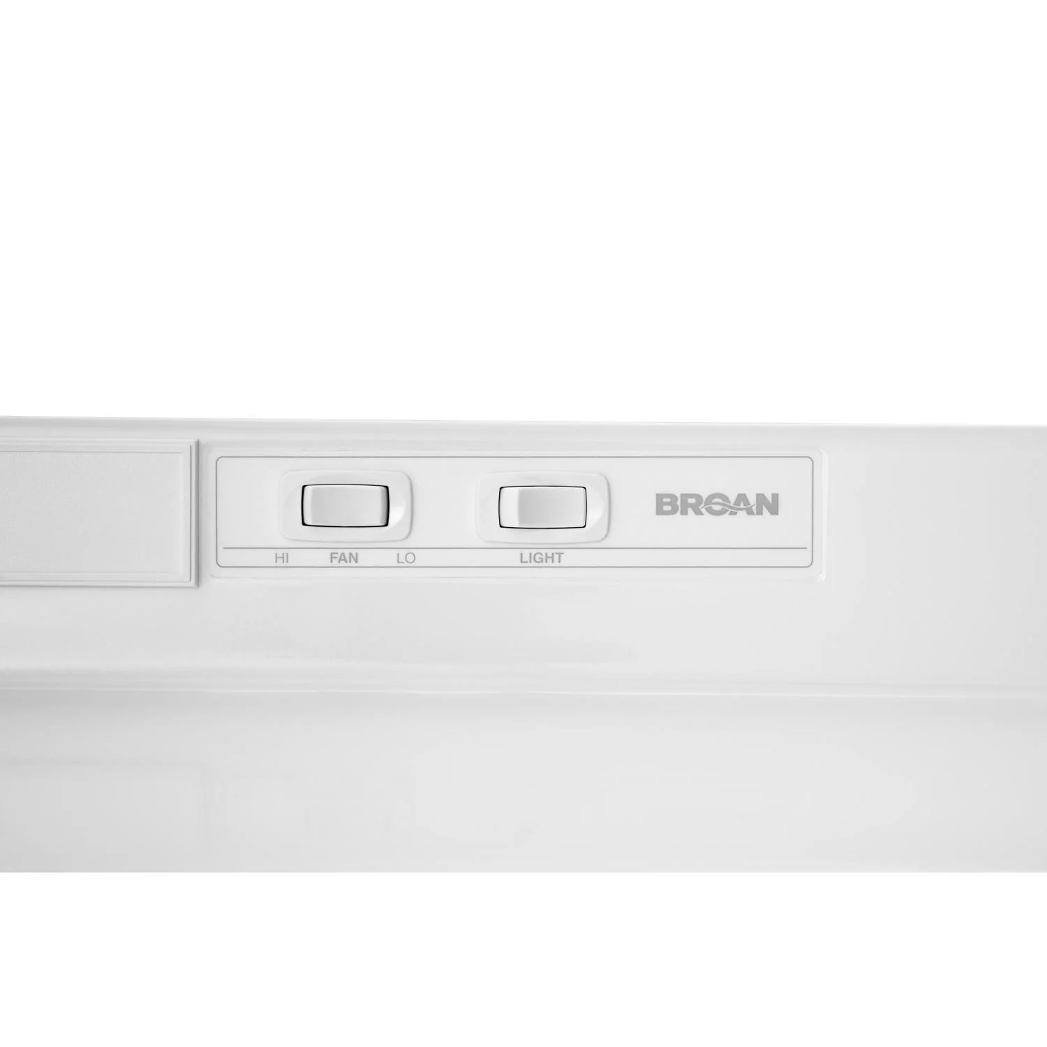Broan® 42-Inch Convertible Under-Cabinet Range Hood, 230 Max Blower CFM, White-on-White - Image 3