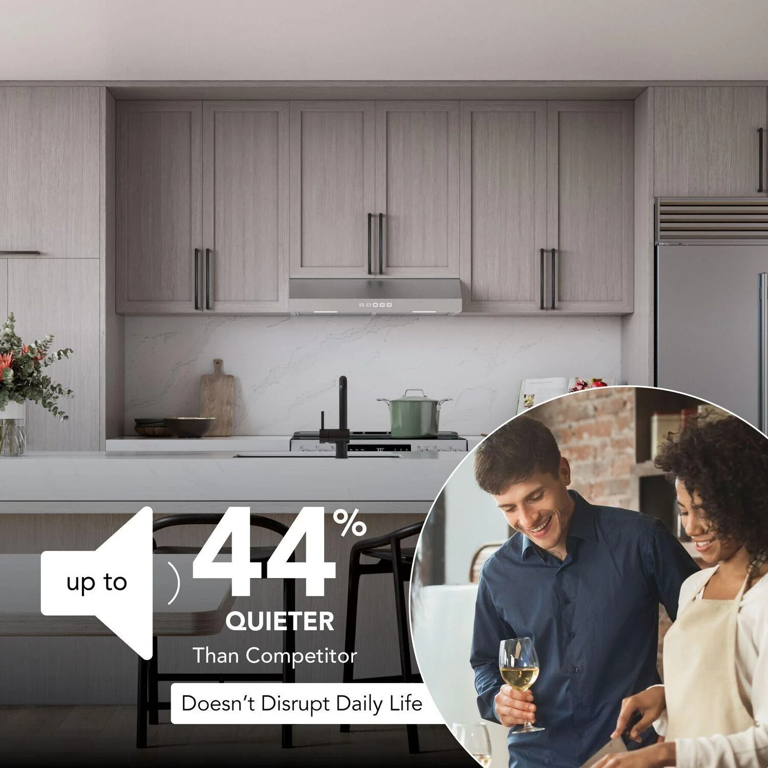 GLA2303SS Broan-NuTone 30-Inch Under Cabinet Range Hood, ENERGY STAR, 350 Max Blower CFM, Stainless Steel - Image 7