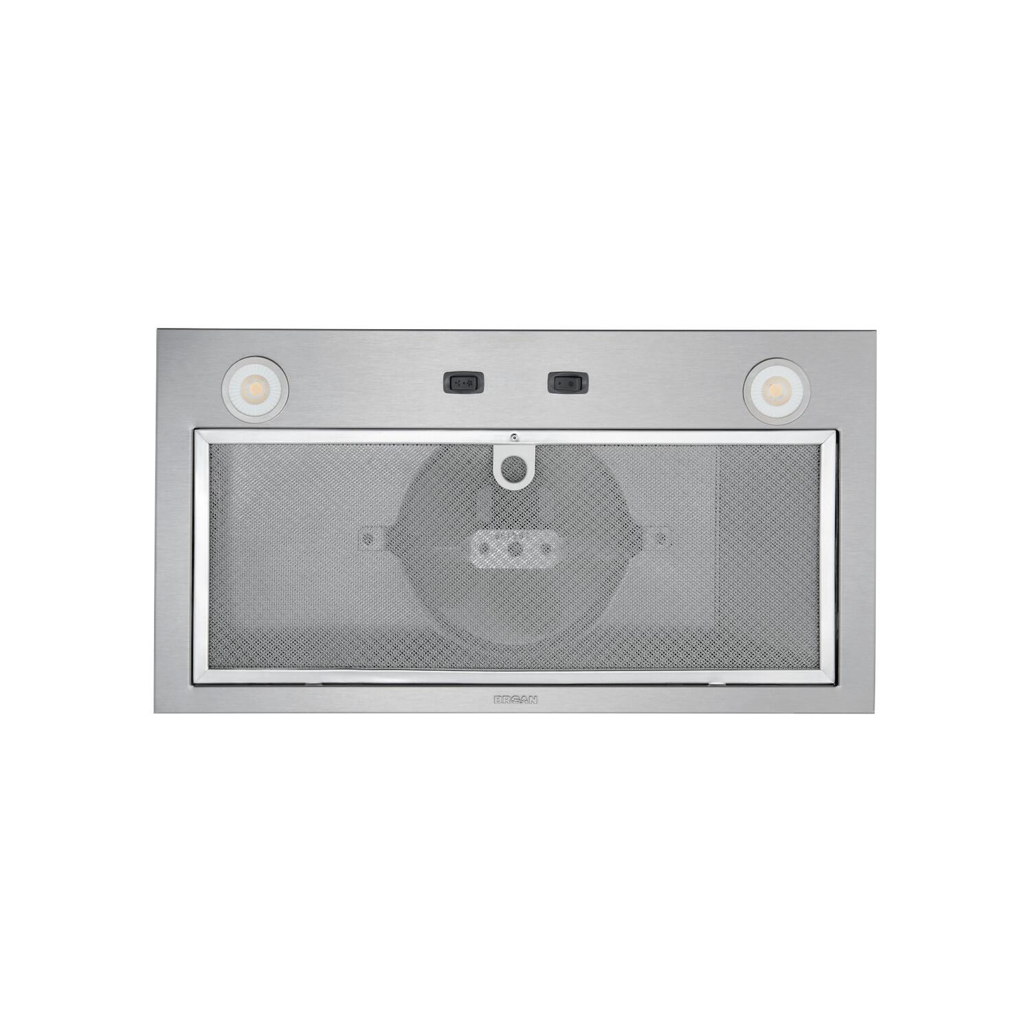 PM300SS Broan-NuTone 21-Inch Custom Range Hood Power Pack Insert w/ Easy Install System, 300 Max Blower CFM, Stainless Steel - Image 4