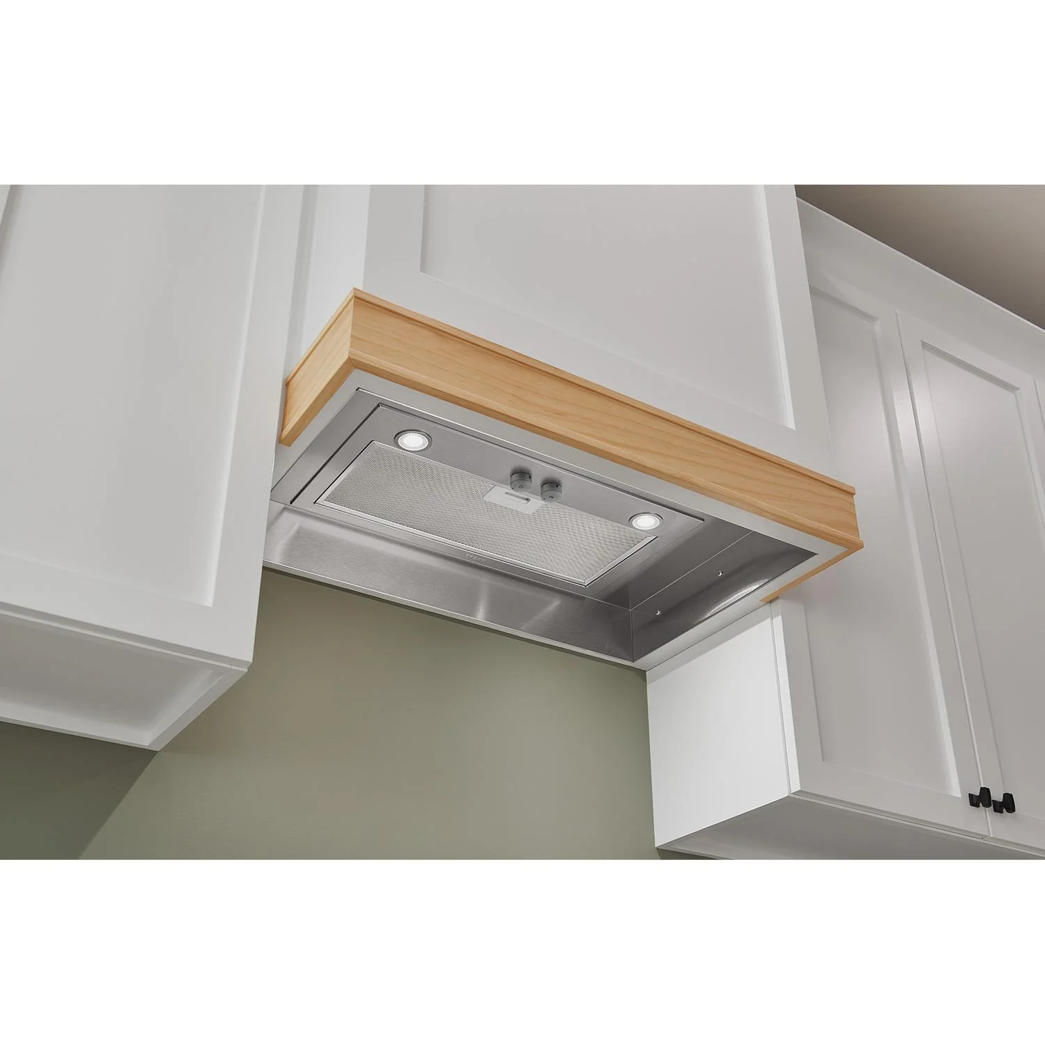 PM400SS Broan-NuTone 21-Inch Custom Range Hood Power Pack Insert w/ Easy Install System, 450 Max Blower CFM, Stainless Steel - Image 3