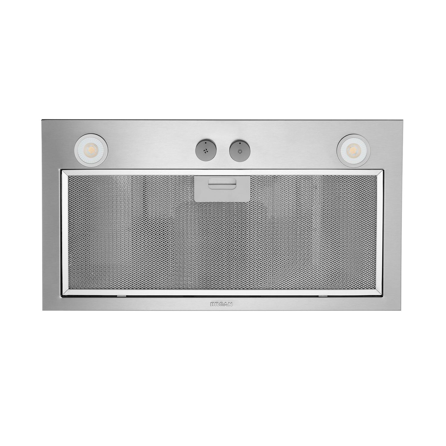 PM400SS Broan-NuTone 21-Inch Custom Range Hood Power Pack Insert w/ Easy Install System, 450 Max Blower CFM, Stainless Steel - Image 5