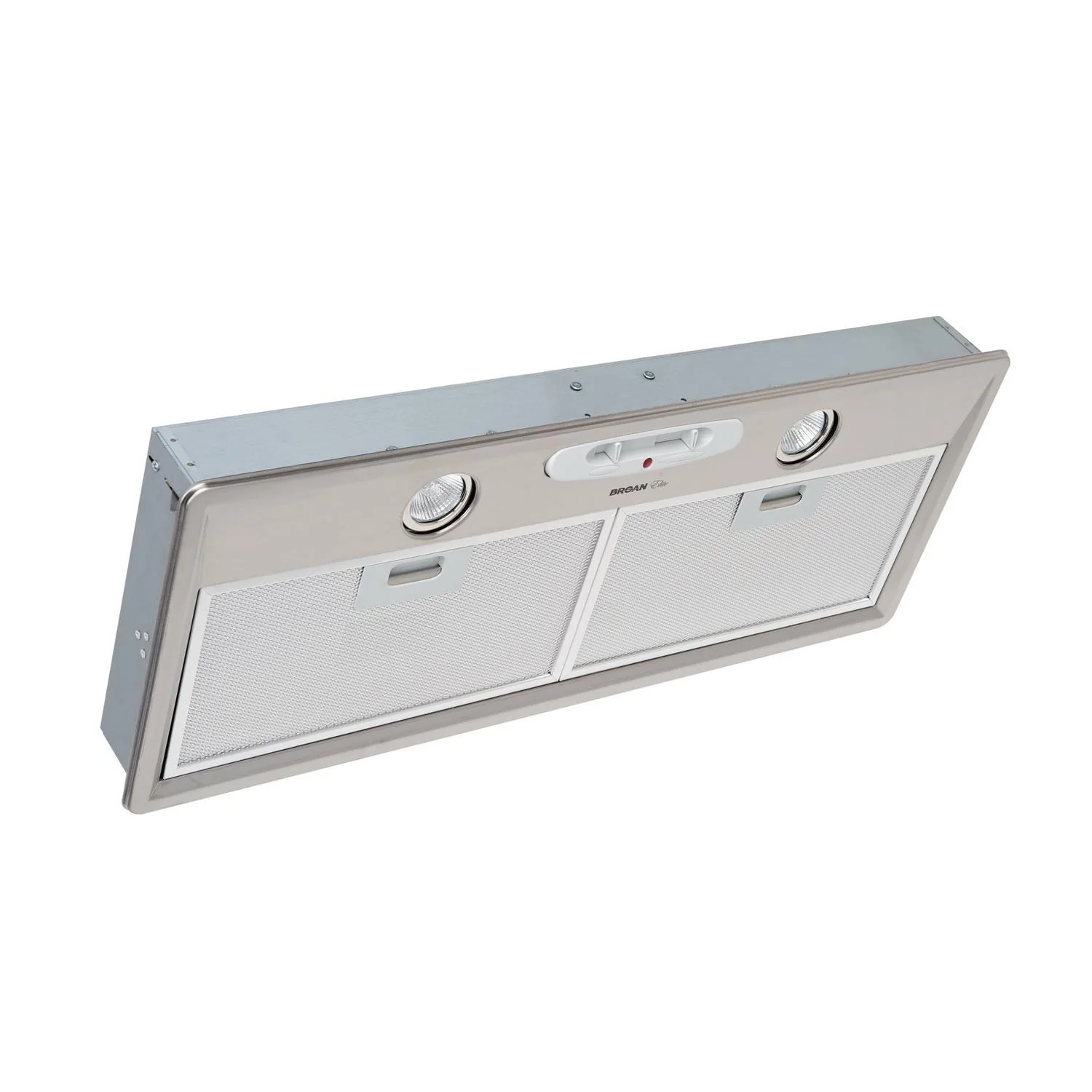 Broan® Elite Custom Range Hood Insert, External Blower, Stainless Steel - Image 4