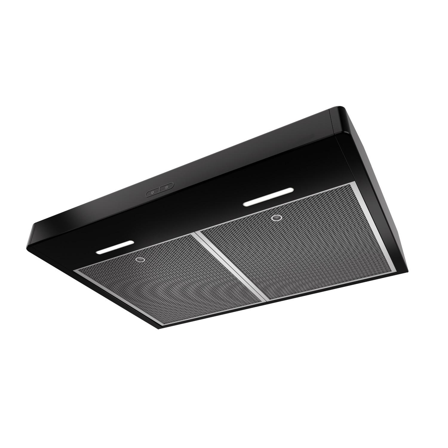 Broan® Elite 36-Inch Convertible Under-Cabinet Range Hood, Black - Image 5