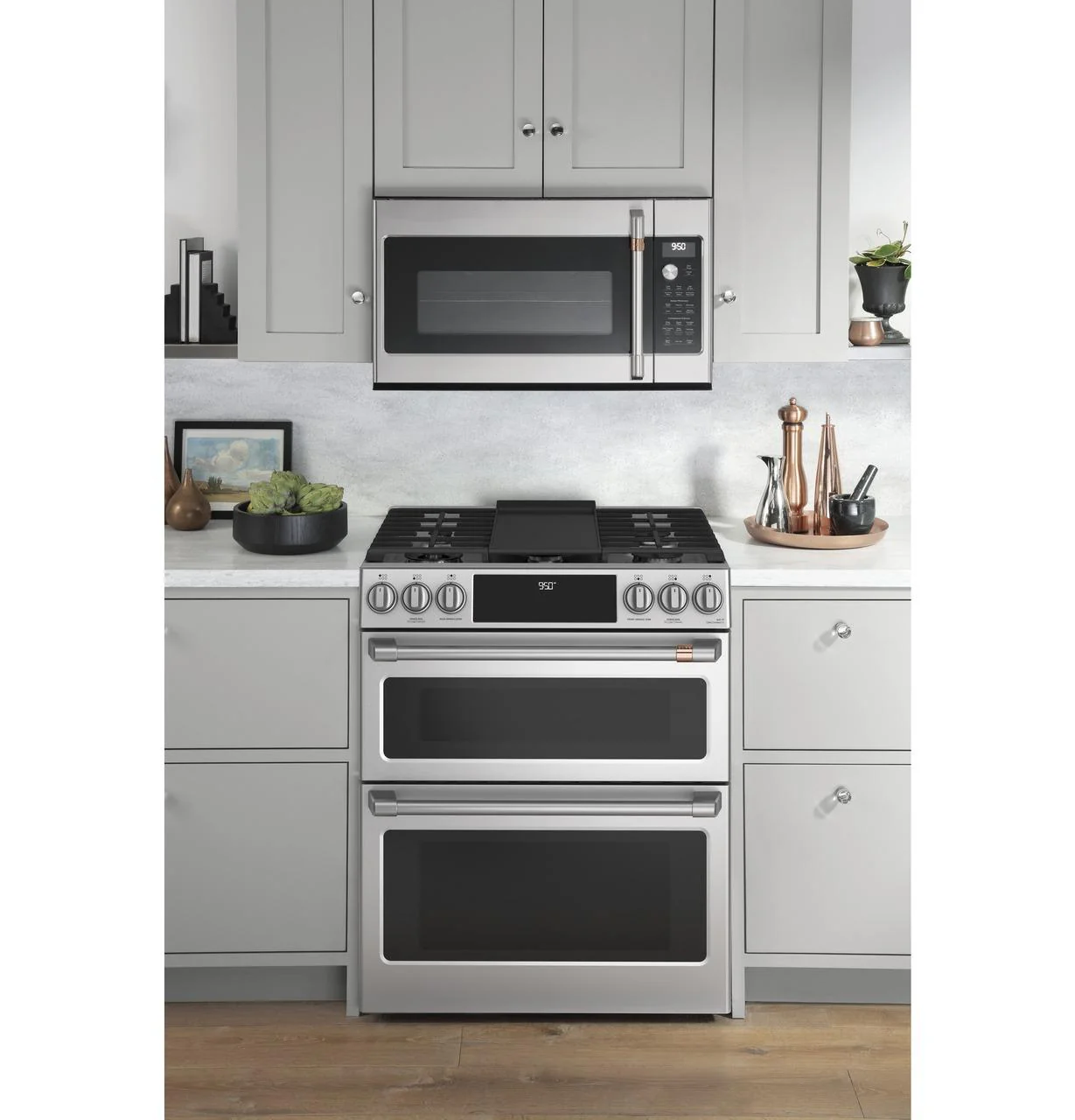 Cafe C2S950P2MS1 CAF(EBACK)™ 30" Smart Slide-In, Front-Control, Dual-Fuel, Double-Oven Range with Convection - Image 10