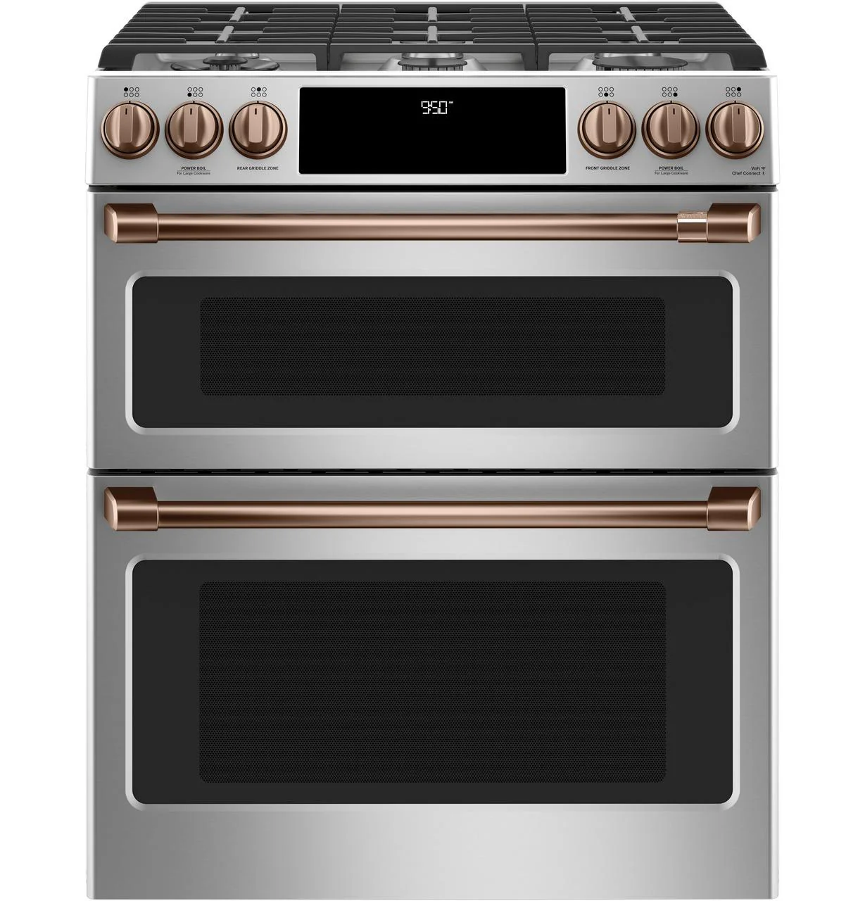 Cafe C2S950P2MS1 CAF(EBACK)™ 30" Smart Slide-In, Front-Control, Dual-Fuel, Double-Oven Range with Convection - Image 30