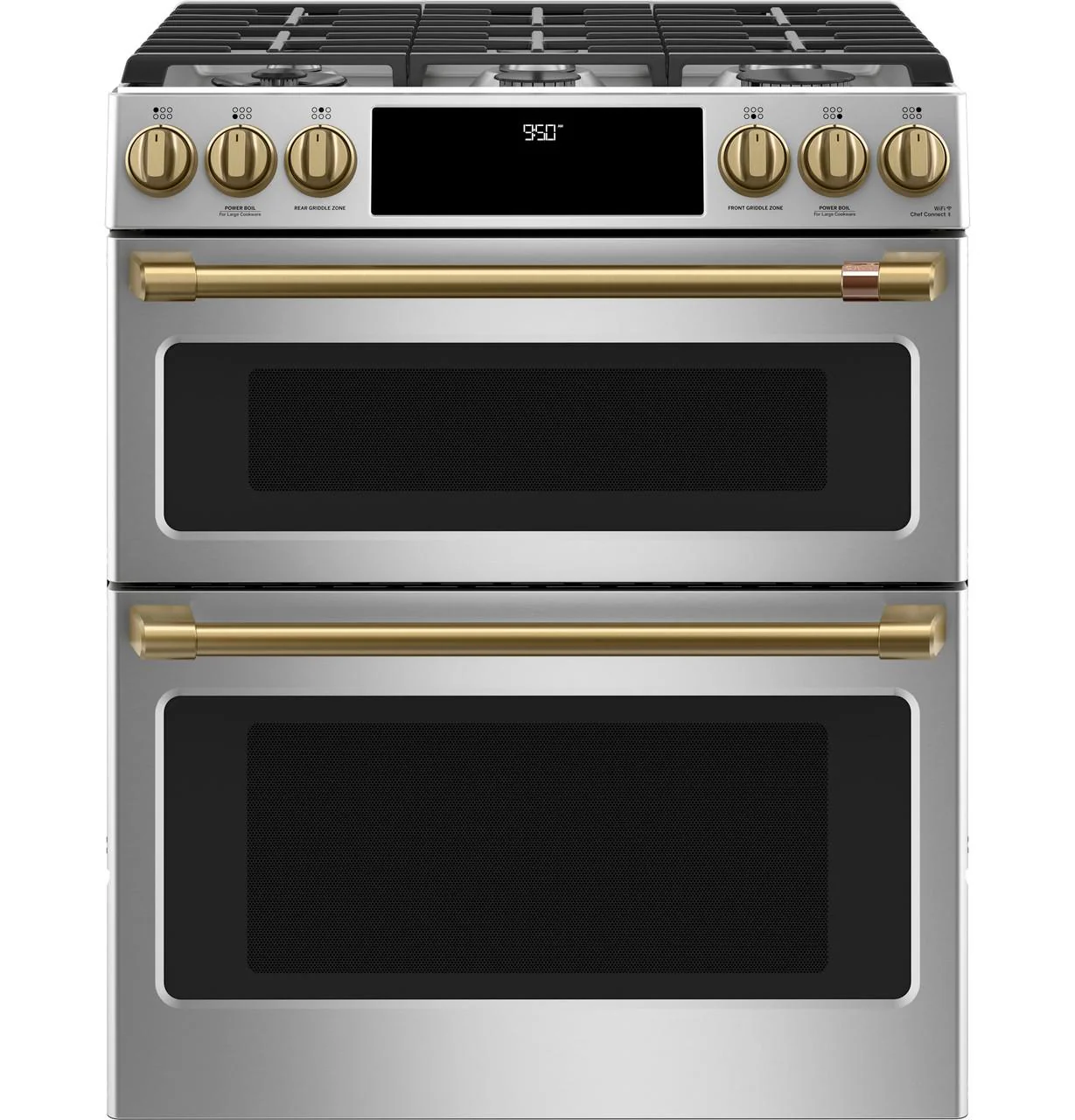 Cafe C2S950P2MS1 CAF(EBACK)™ 30" Smart Slide-In, Front-Control, Dual-Fuel, Double-Oven Range with Convection - Image 31