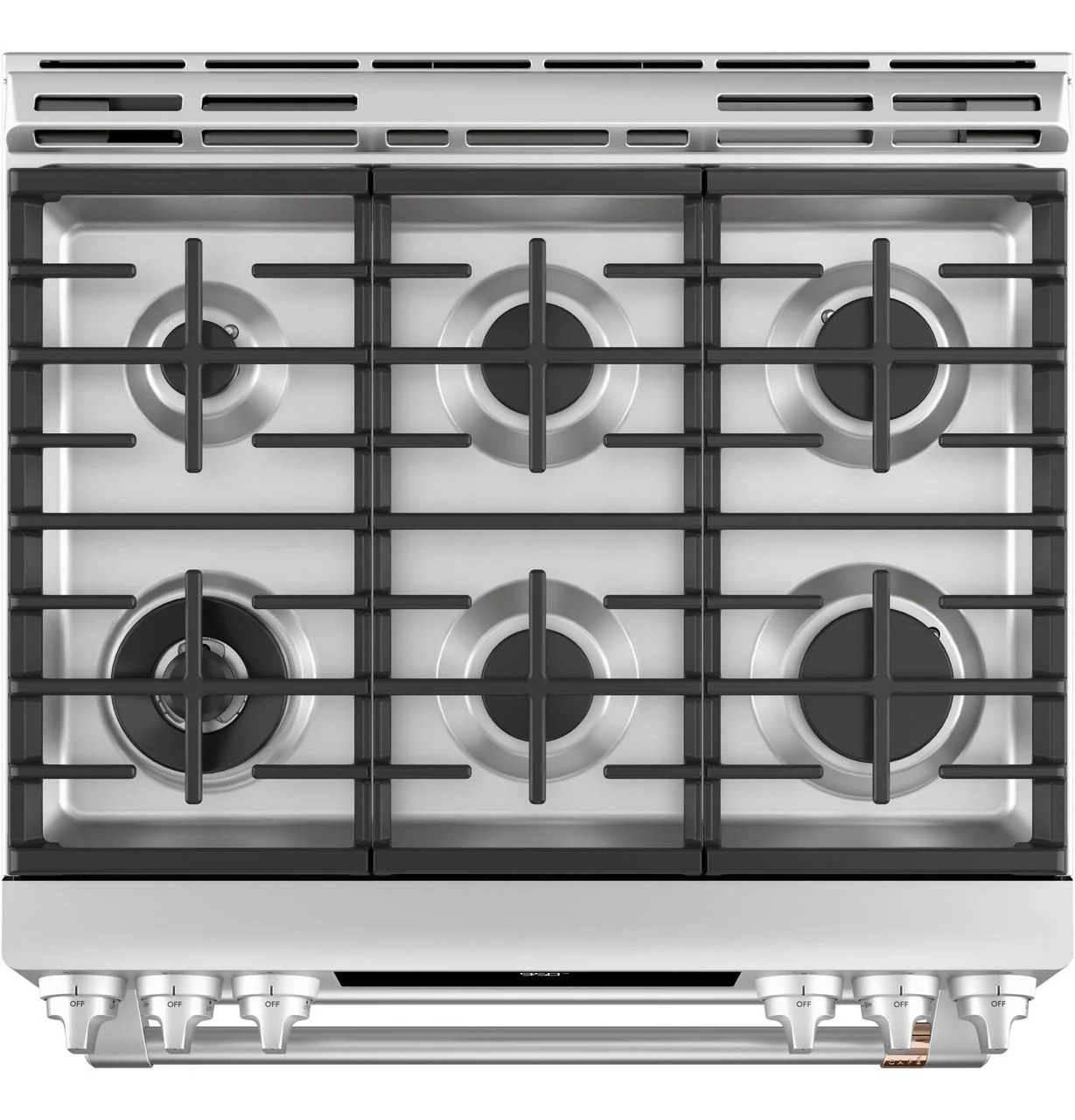 Cafe C2S950P2MS1 CAF(EBACK)™ 30" Smart Slide-In, Front-Control, Dual-Fuel, Double-Oven Range with Convection - Image 4