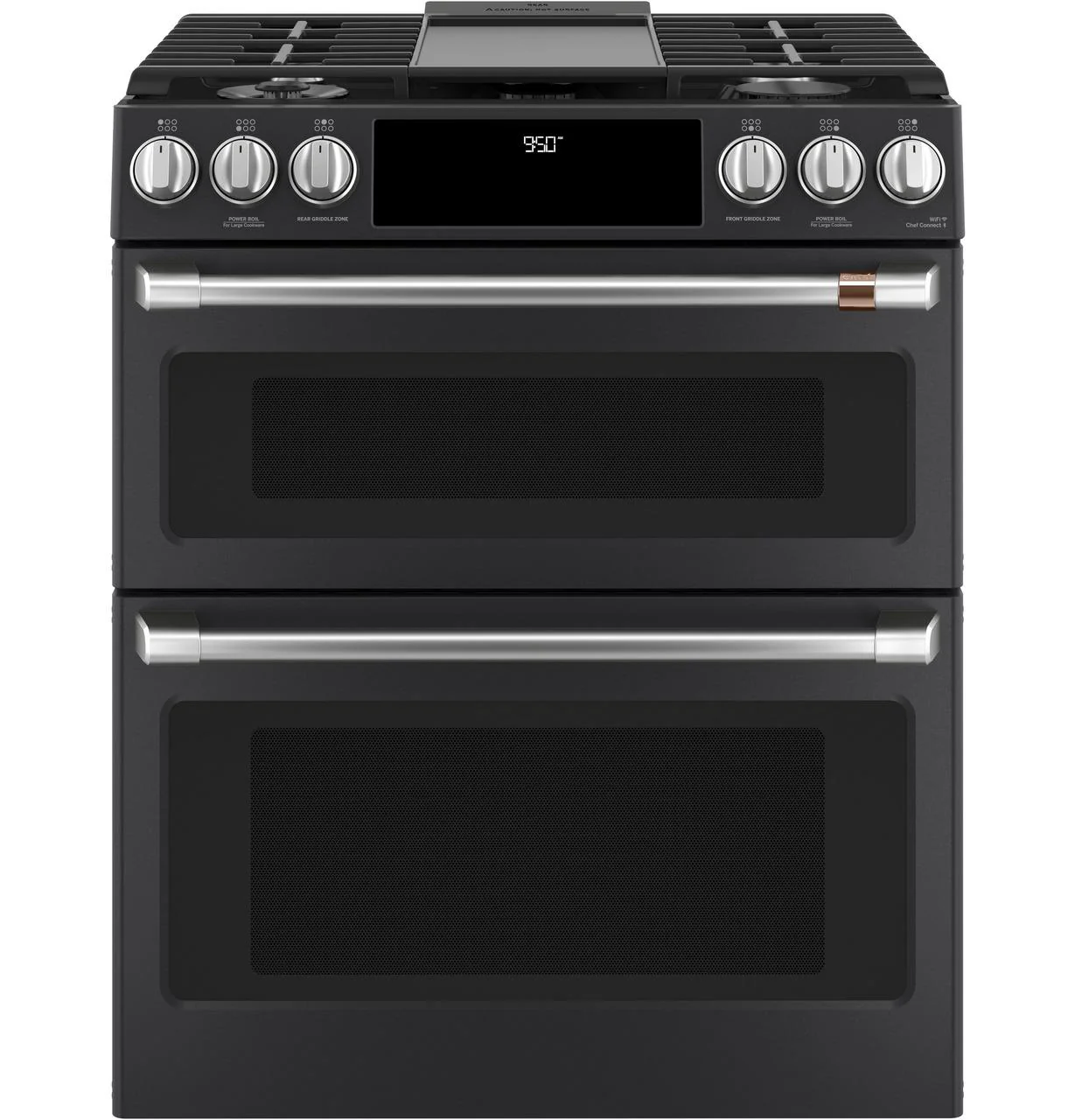 Caf(eback)™ 30" Smart Slide-In, Front-Control, Dual-Fuel, Double-Oven Range with Convection - Image 8