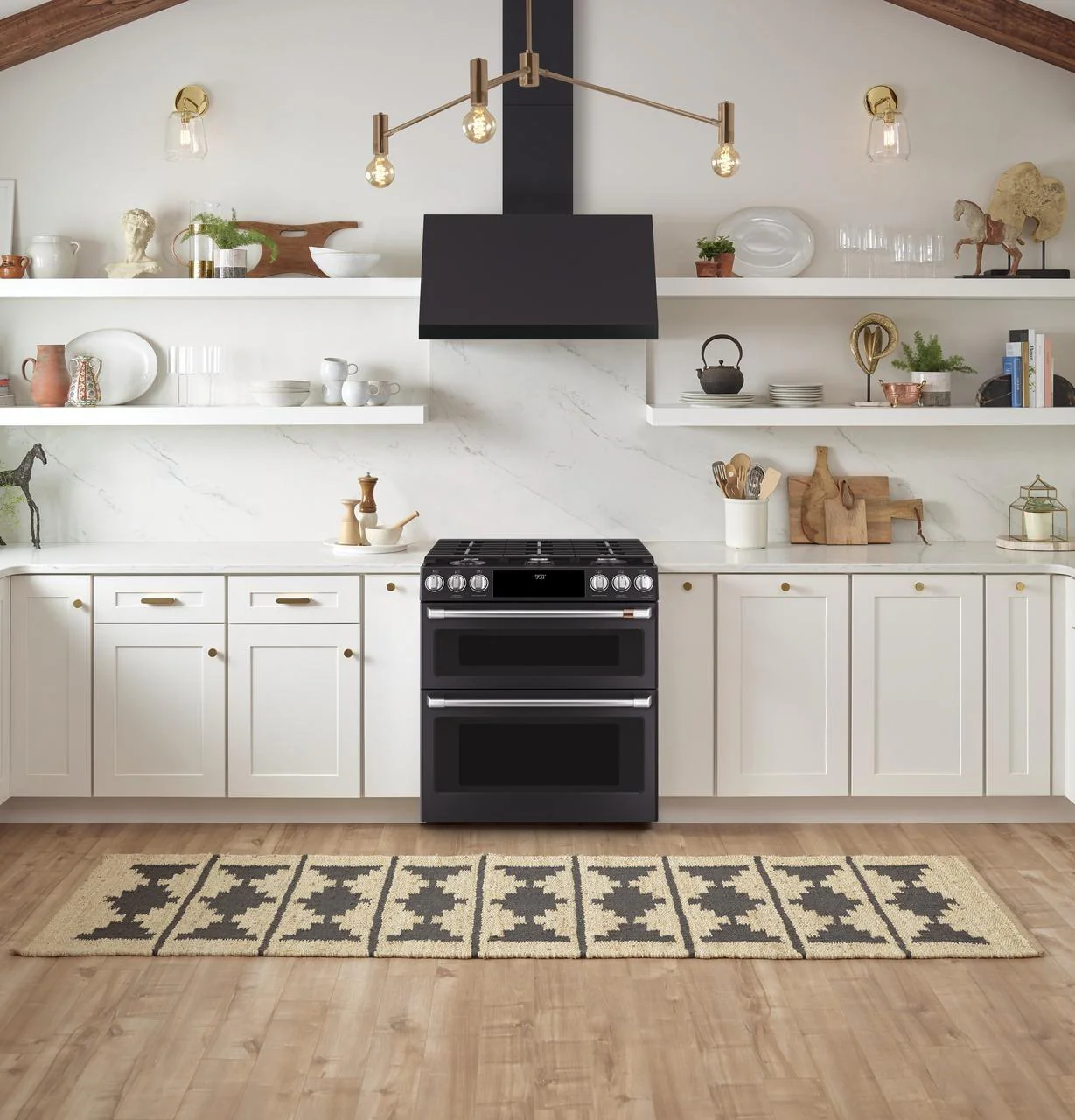 Caf(eback)™ 30" Smart Slide-In, Front-Control, Dual-Fuel, Double-Oven Range with Convection - Image 9
