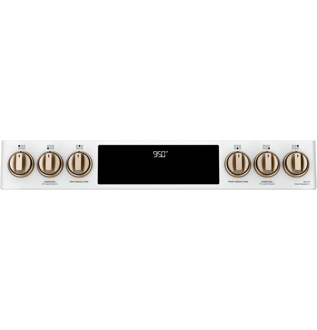 Cafe C2S950P4MW2 CAF(EBACK)™ 30" Smart Slide-In, Front-Control, Dual-Fuel, Double-Oven Range with Convection - Image 2