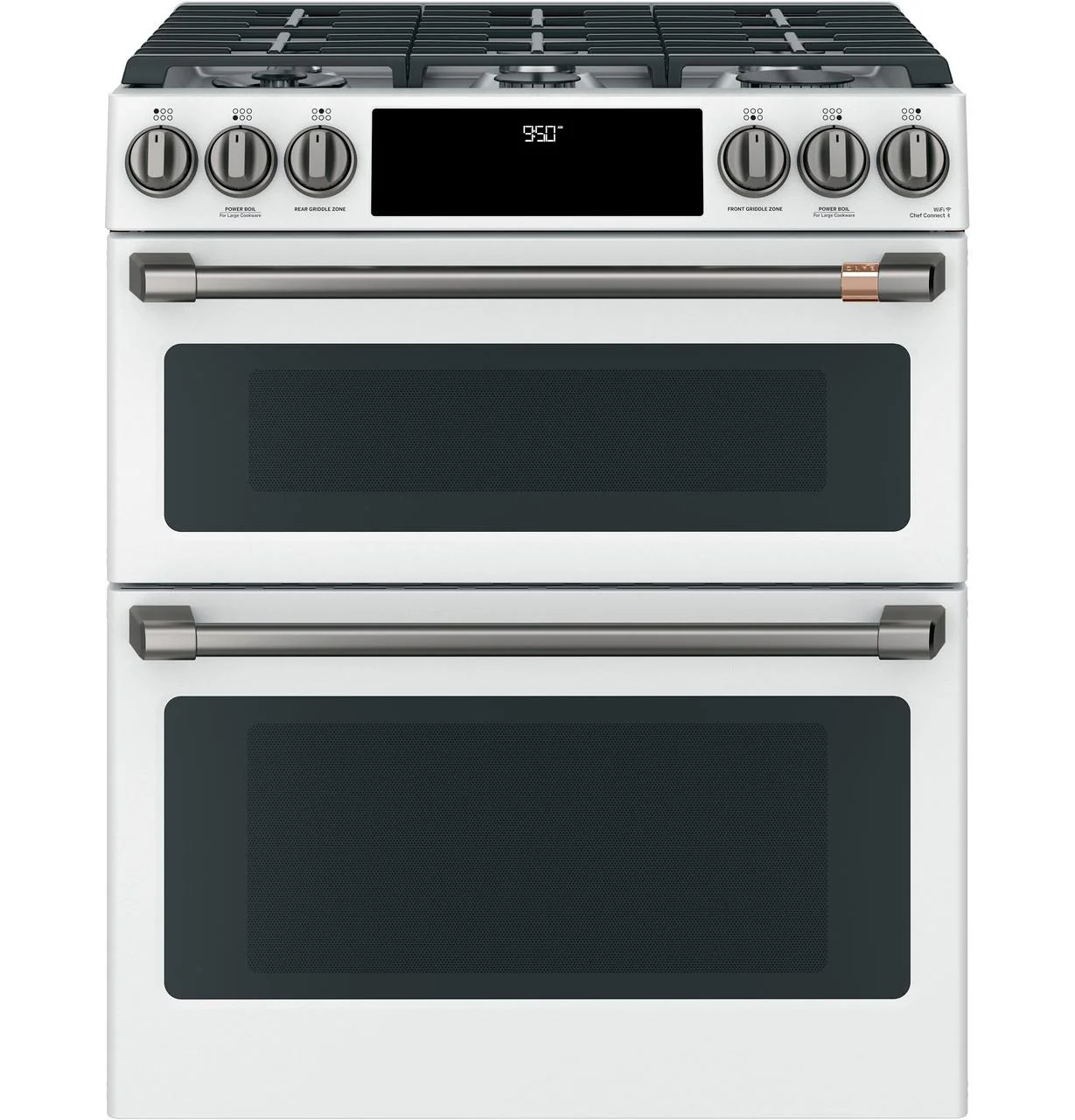 Cafe C2S950P4MW2 CAF(EBACK)™ 30" Smart Slide-In, Front-Control, Dual-Fuel, Double-Oven Range with Convection - Image 28