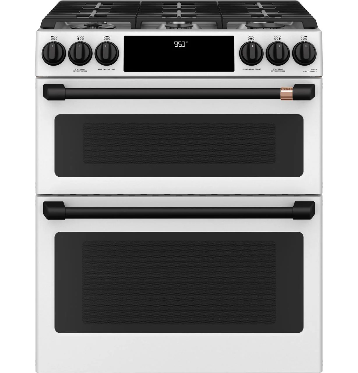 Cafe C2S950P4MW2 CAF(EBACK)™ 30" Smart Slide-In, Front-Control, Dual-Fuel, Double-Oven Range with Convection - Image 32