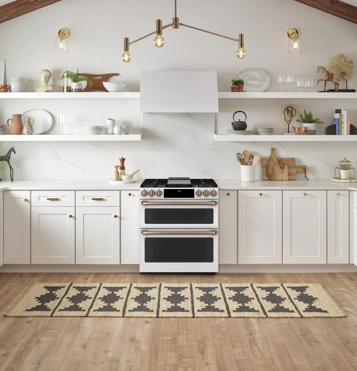 Cafe C2S950P4MW2 CAF(EBACK)™ 30" Smart Slide-In, Front-Control, Dual-Fuel, Double-Oven Range with Convection - Image 8