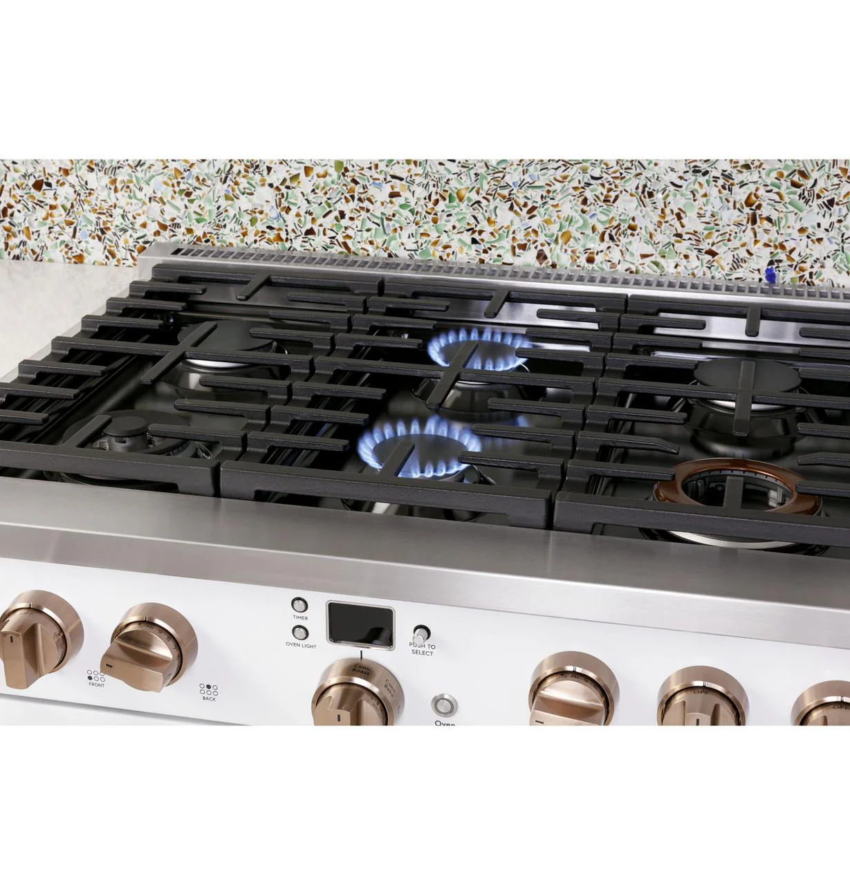 Cafe C2Y366P2TS1 CAF(EBACK)™ 36" Smart Dual-Fuel Commercial-Style Range with 6 Burners (Natural Gas) - Image 13