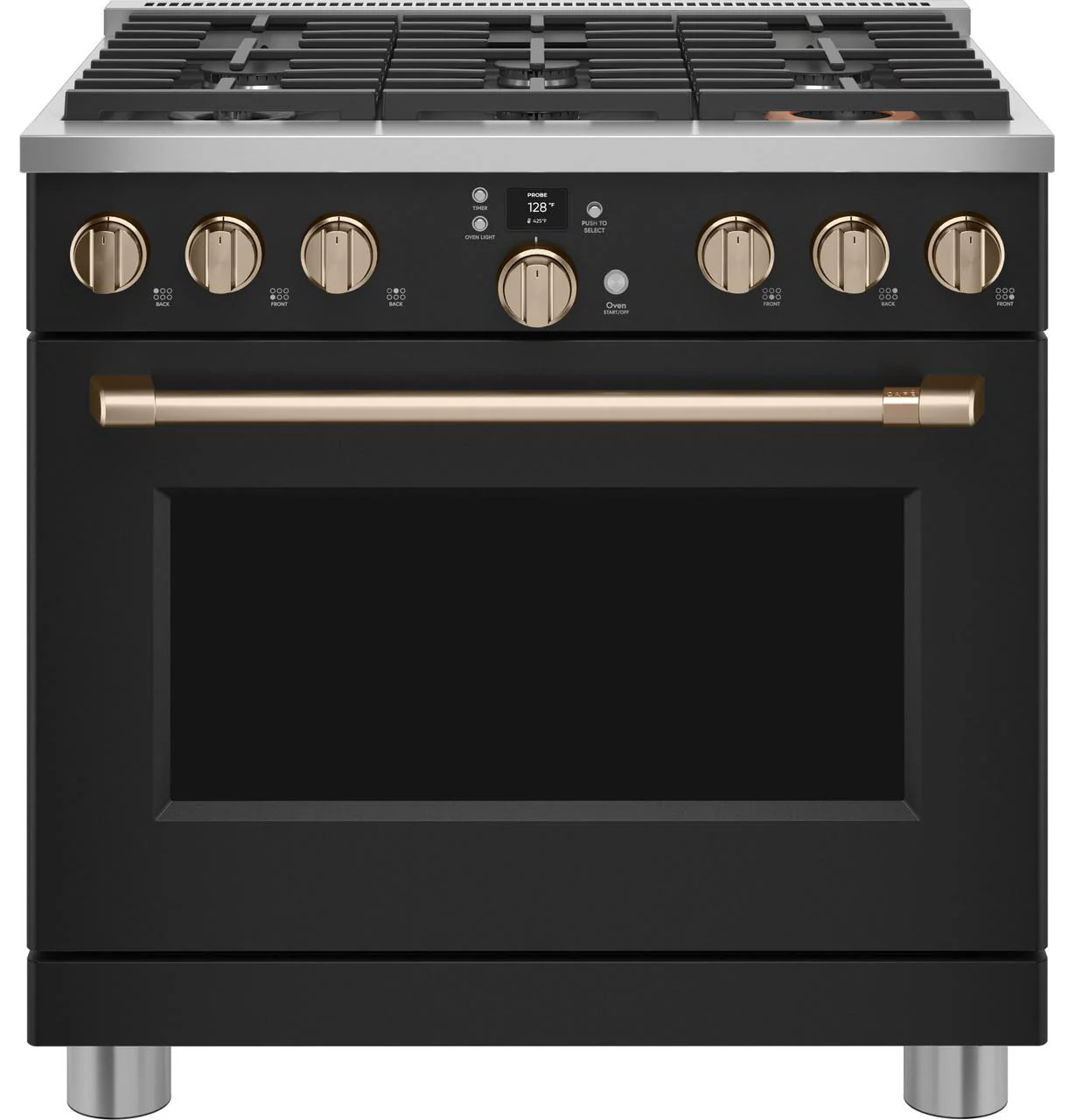 Cafe C2Y366P3TD1 CAF(EBACK)™ 36" Smart Dual-Fuel Commercial-Style Range with 6 Burners (Natural Gas) - Image 22