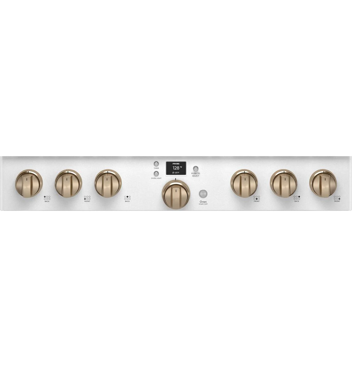 Cafe C2Y366P4TW2 CAF(EBACK)™ 36" Smart Dual-Fuel Commercial-Style Range with 6 Burners (Natural Gas) - Image 5