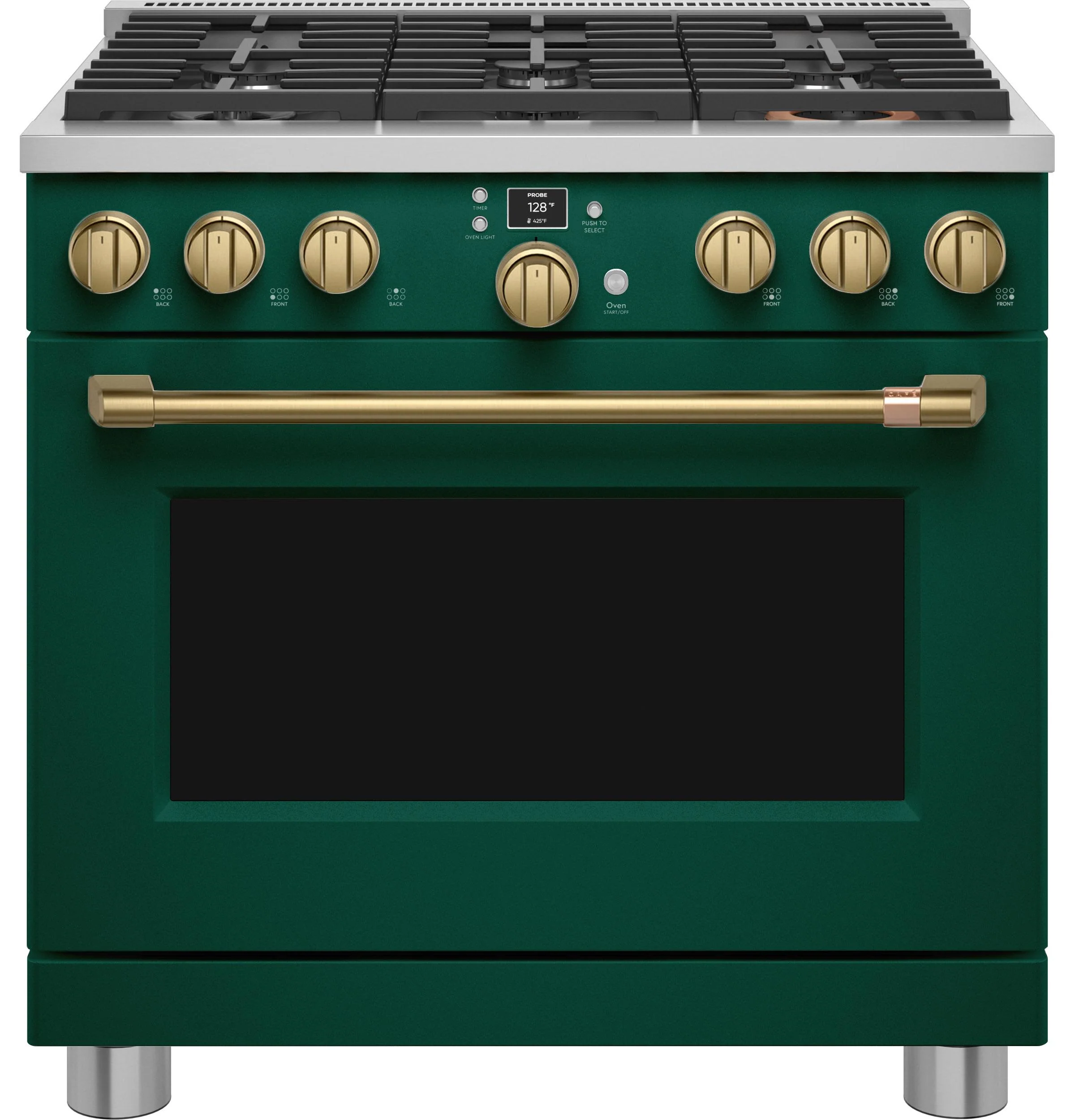 Cafe C2Y366P5TG2 Caf(eback)™ 36" Smart Dual-Fuel Commercial-Style Range with 6 Burners (Natural Gas) - Image 18