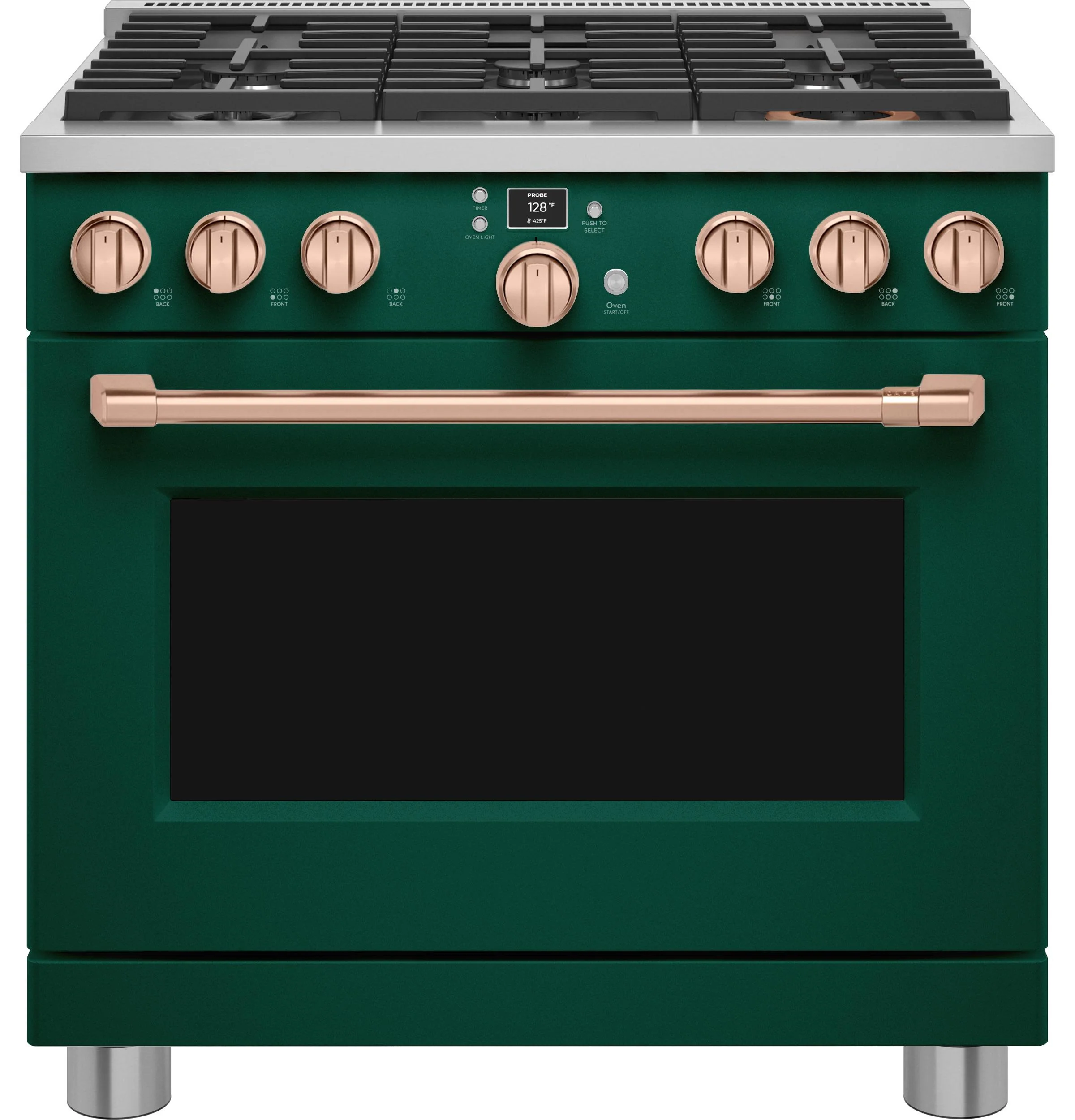 Cafe C2Y366P5TG2 Caf(eback)™ 36" Smart Dual-Fuel Commercial-Style Range with 6 Burners (Natural Gas) - Image 21