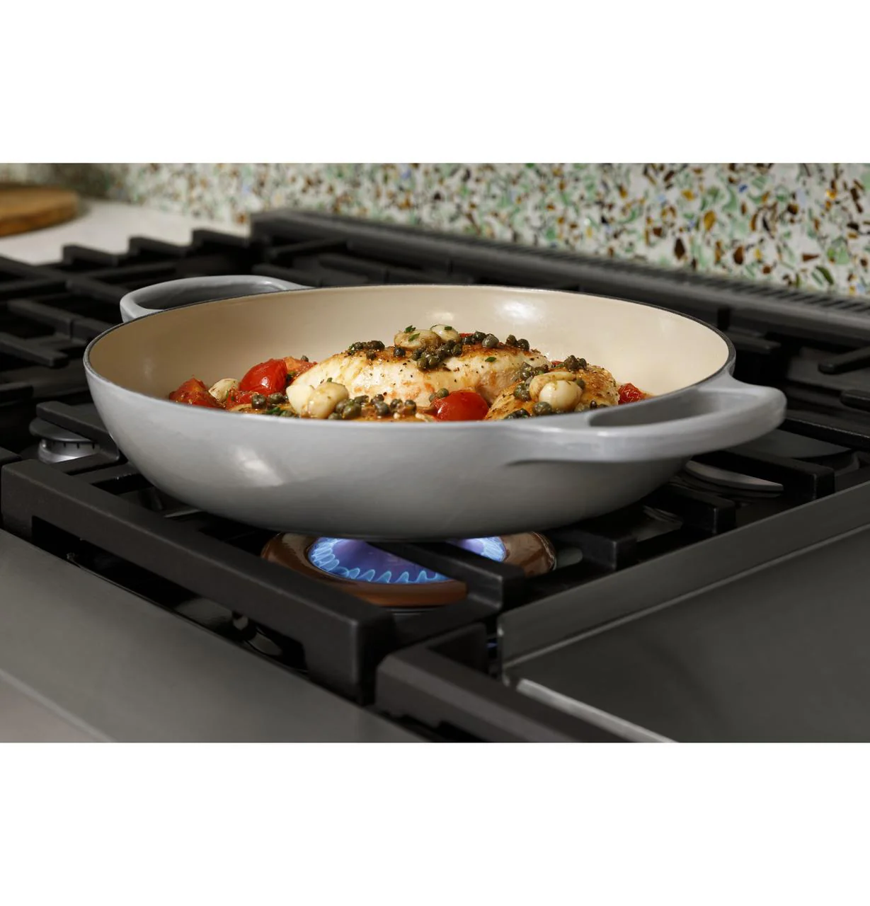 Cafe C2Y486P3TD1 CAF(EBACK)™ 48" Smart Dual-Fuel Commercial-Style Range with 6 Burners and Griddle (Natural Gas) - Image 19