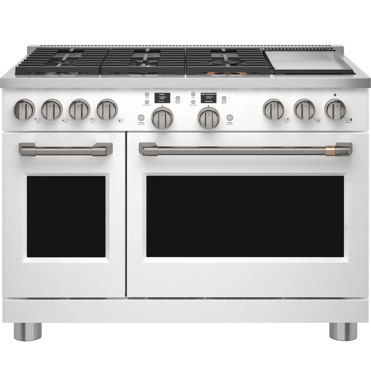 Cafe C2Y486P4TW2 CAF(EBACK)™ 48" Smart Dual-Fuel Commercial-Style Range with 6 Burners and Griddle (Natural Gas) - Image 33