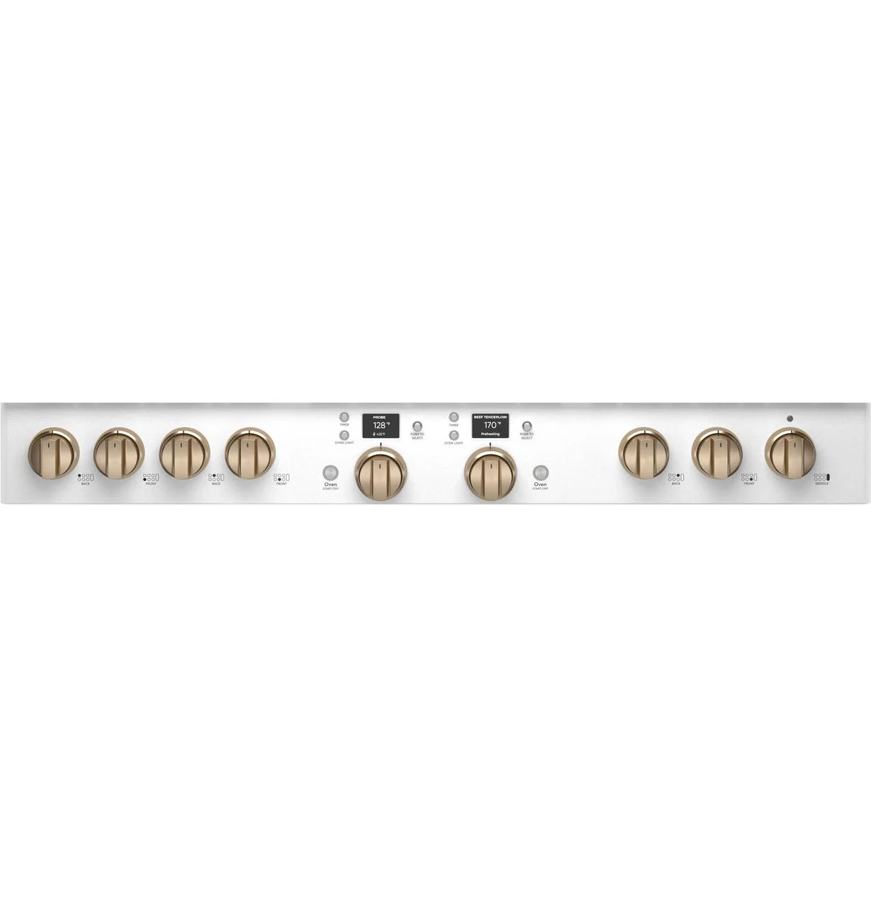 Cafe C2Y486P4TW2 CAF(EBACK)™ 48" Smart Dual-Fuel Commercial-Style Range with 6 Burners and Griddle (Natural Gas) - Image 5