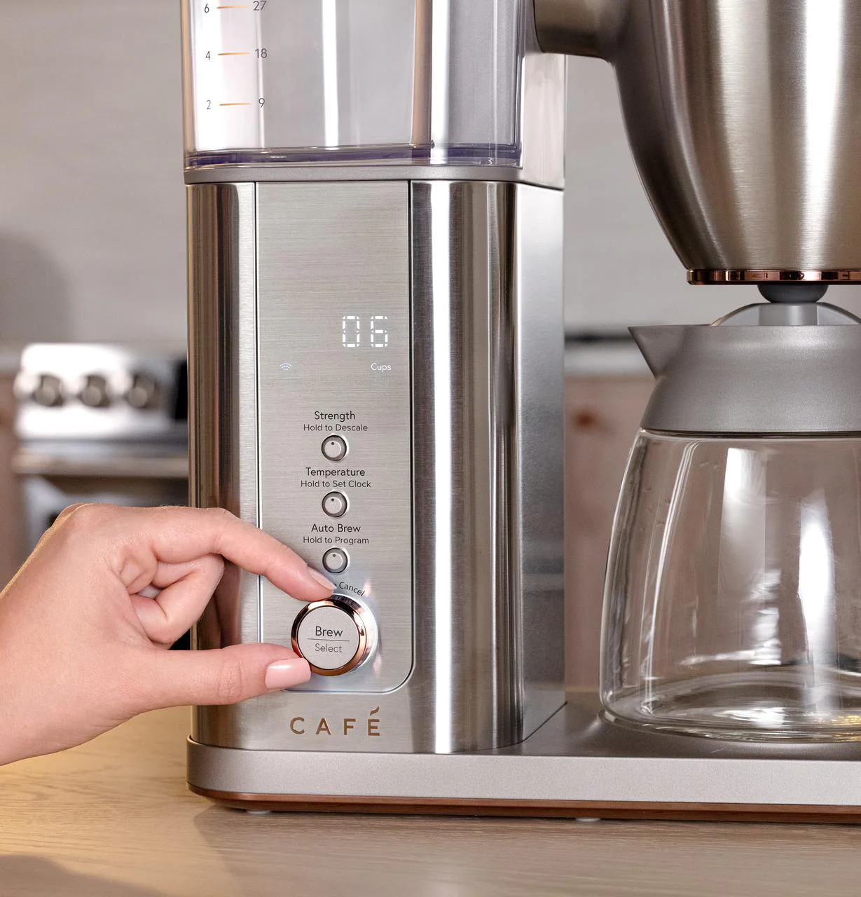 Cafe C7CDABS2RS3 CAF(EBACK)™ Specialty Drip Coffee Maker with Glass Carafe - Image 11