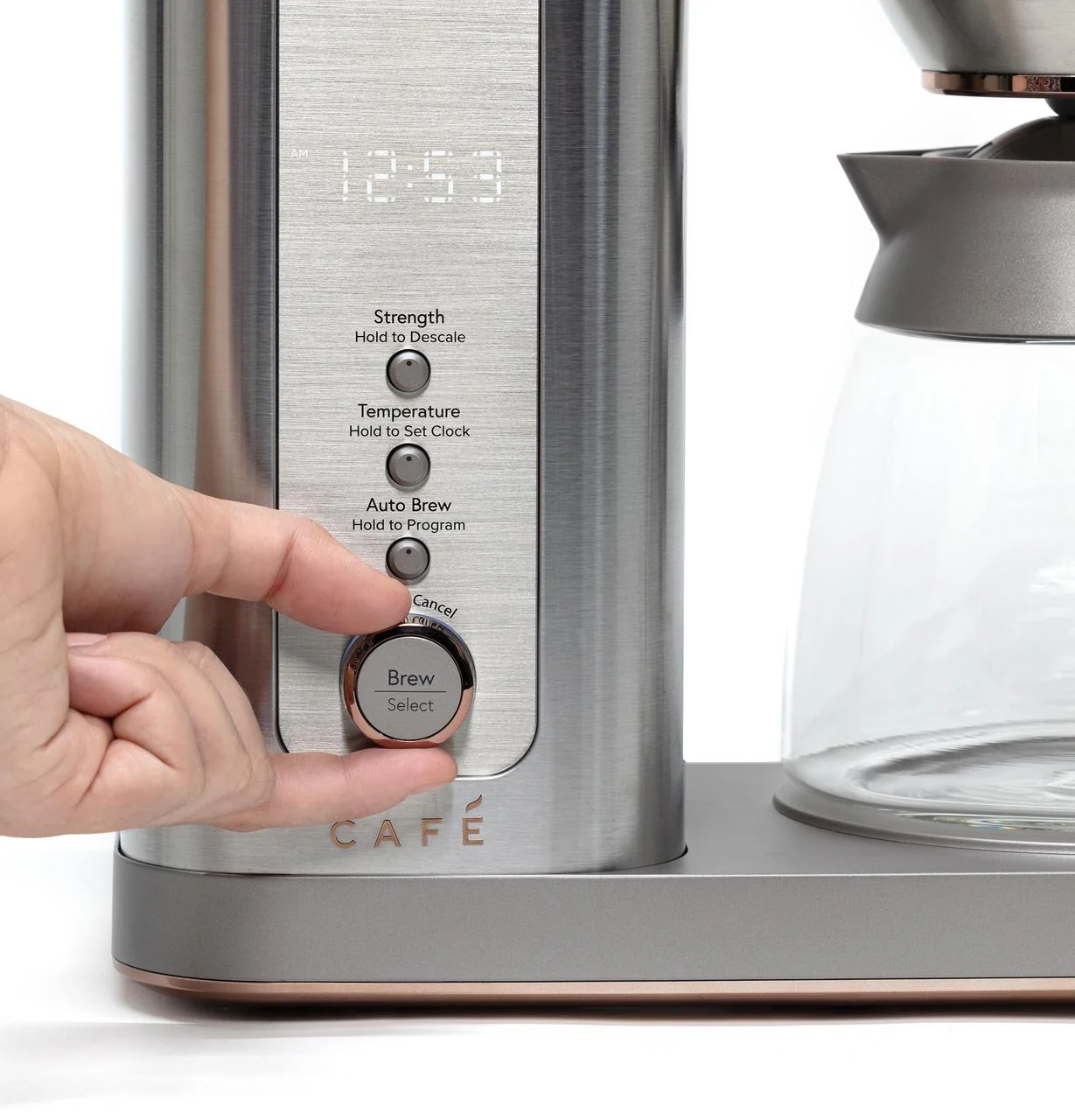 Cafe C7CDABS2RS3 CAF(EBACK)™ Specialty Drip Coffee Maker with Glass Carafe - Image 5
