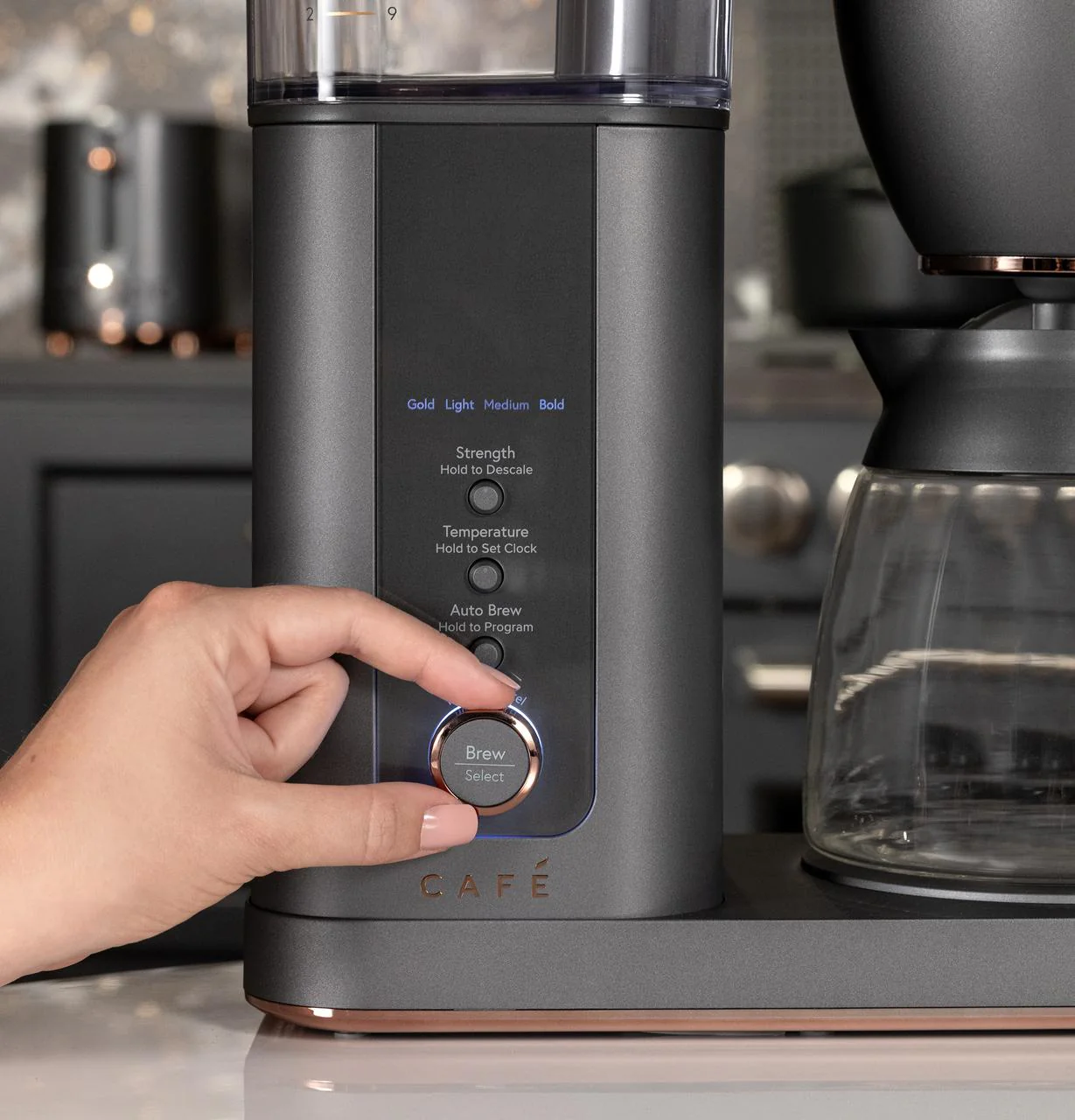Cafe C7CDABS3RD3 CAF(EBACK)™ Specialty Drip Coffee Maker with Glass Carafe - Image 9