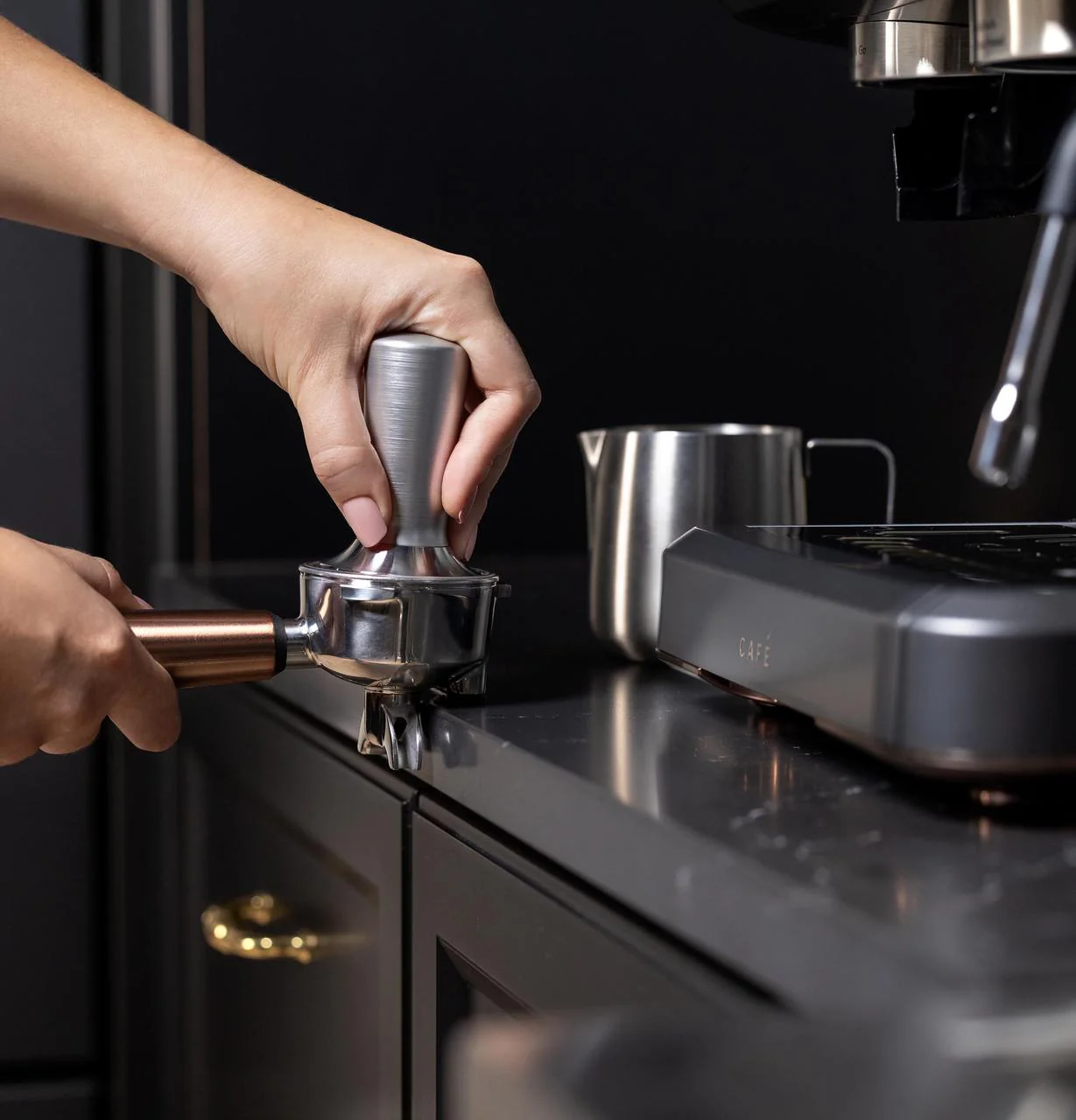 Cafe C7CESAS3RD3 CAF(EBACK)™ BELLISSIMO Semi Automatic Espresso Machine + Frother - Image 7