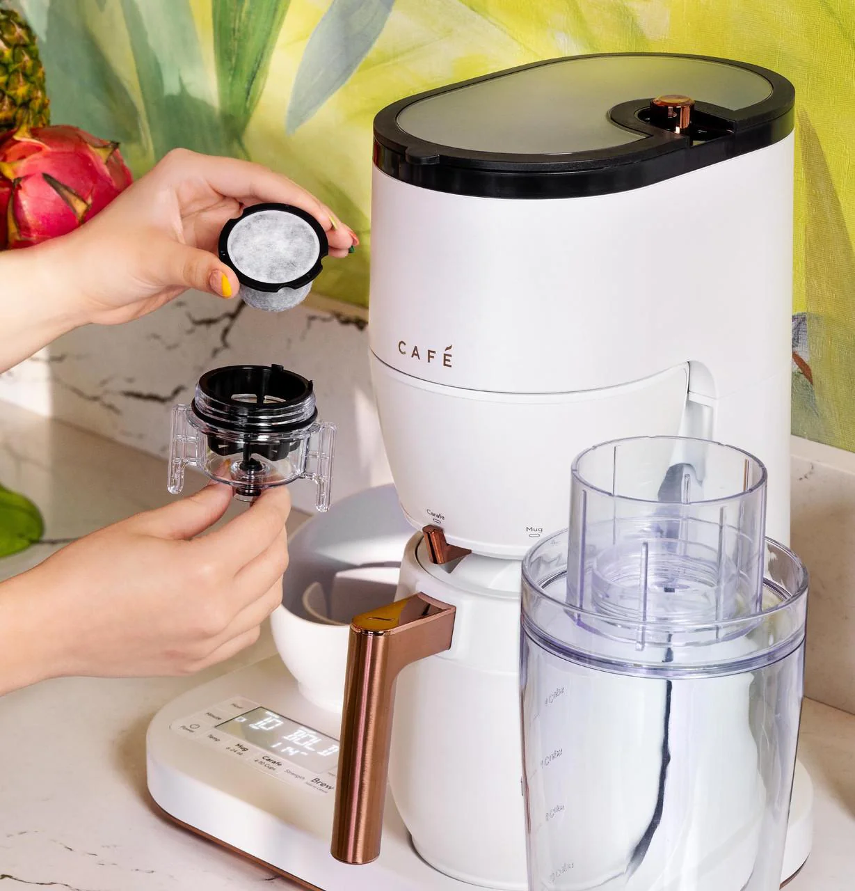 Cafe C7CGAAS4TW3 CAF(EBACK)™ Specialty Grind and Brew Coffee Maker with Thermal Carafe - Image 13