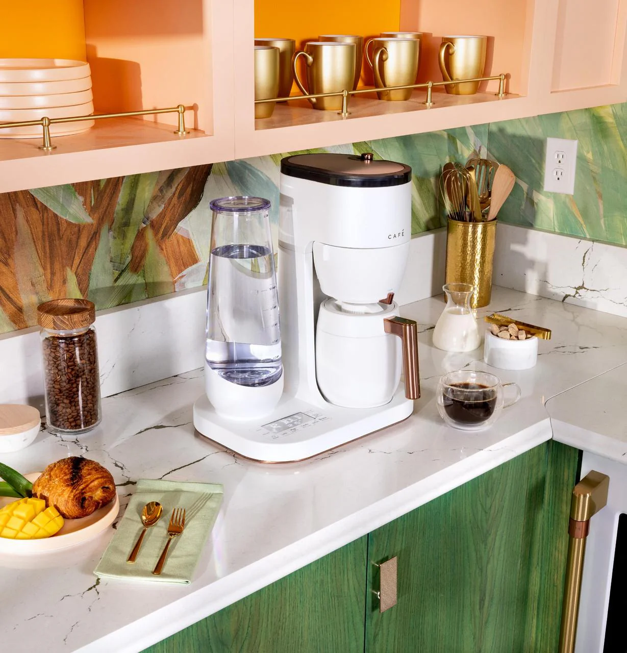 Cafe C7CGAAS4TW3 CAF(EBACK)™ Specialty Grind and Brew Coffee Maker with Thermal Carafe - Image 4
