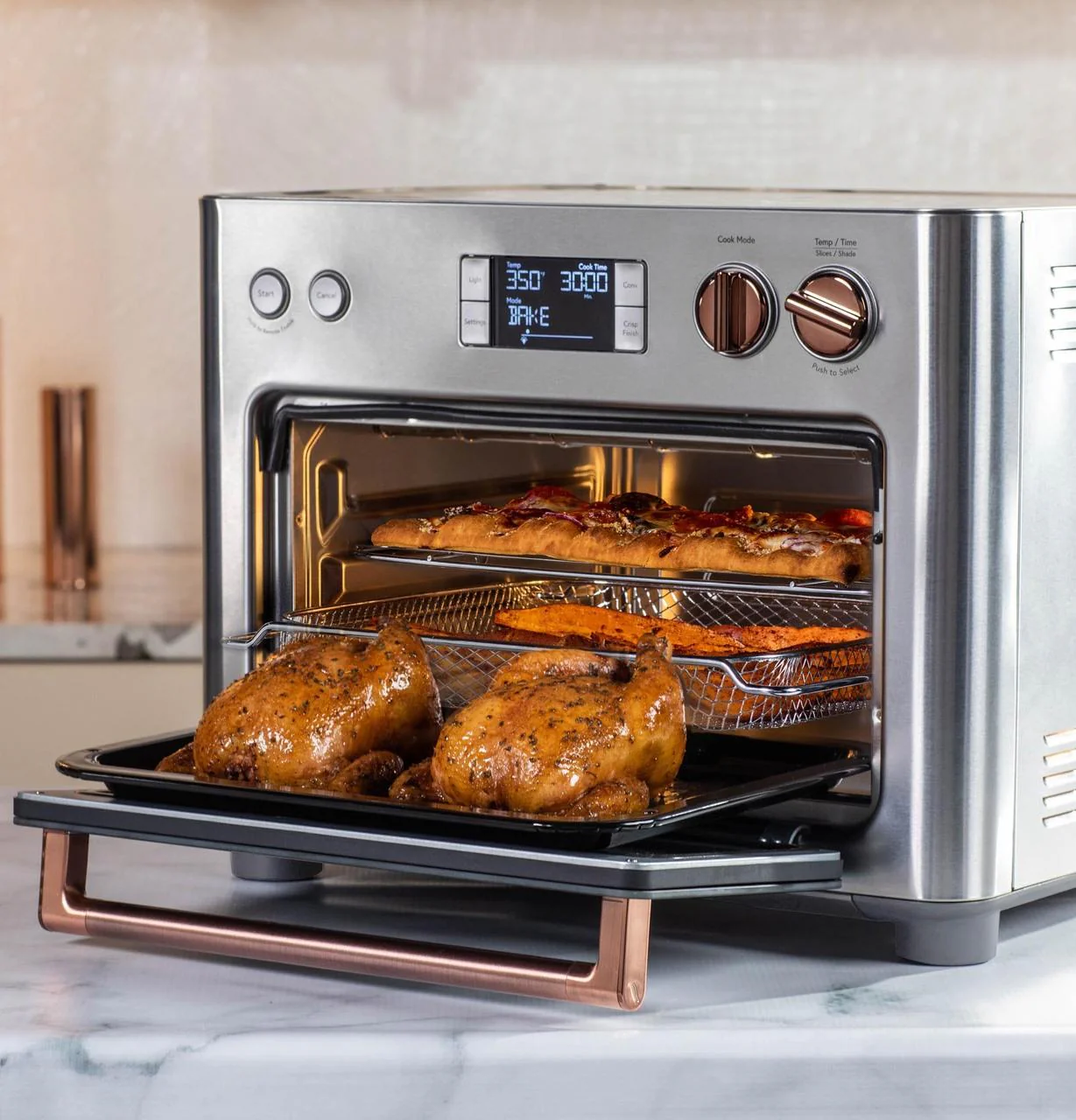 Cafe C9OAAAS2RS3 CAF(EBACK)™ Couture™ Toaster Oven with Air Fry - Image 11