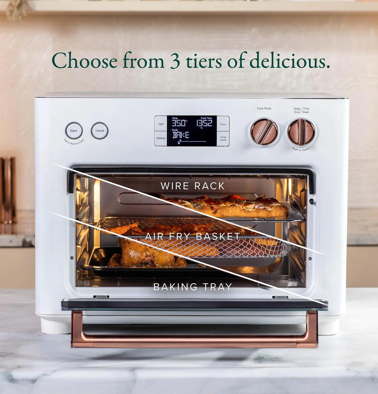 Cafe C9OAAAS4RW3 CAF(EBACK)™ Couture™ Toaster Oven with Air Fry - Image 10