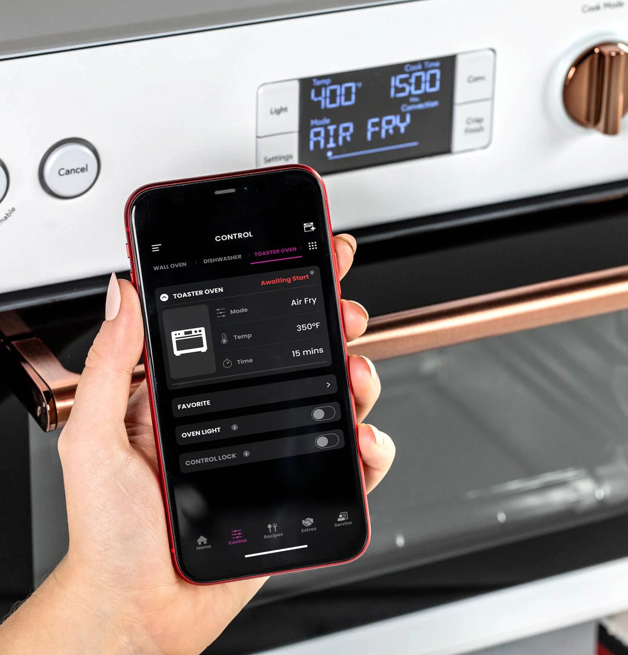 Cafe C9OAAAS4RW3 CAF(EBACK)™ Couture™ Toaster Oven with Air Fry - Image 16