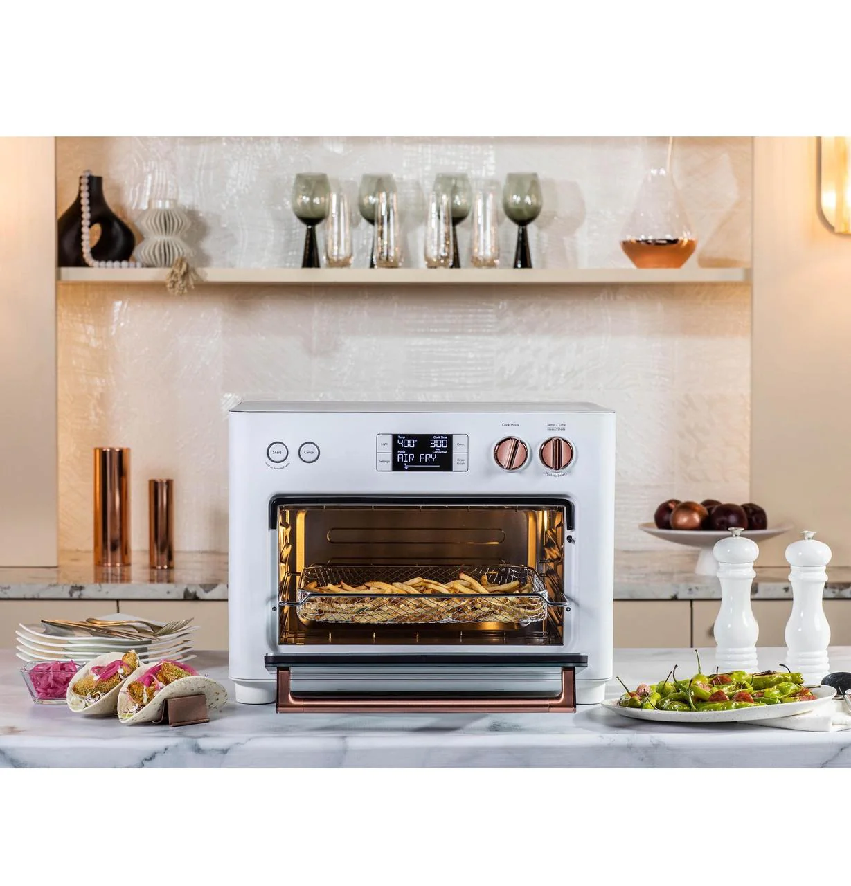 Cafe C9OAAAS4RW3 CAF(EBACK)™ Couture™ Toaster Oven with Air Fry - Image 8