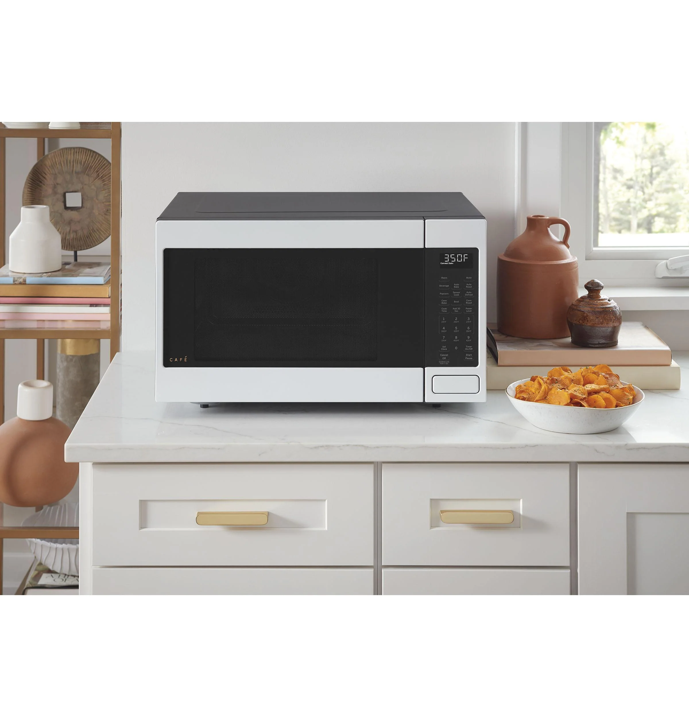 Cafe CCWK15C1WSS CAF(EBACK)™ 1.5 Cu. Ft. Smart Countertop Convection/Microwave Oven - Image 5