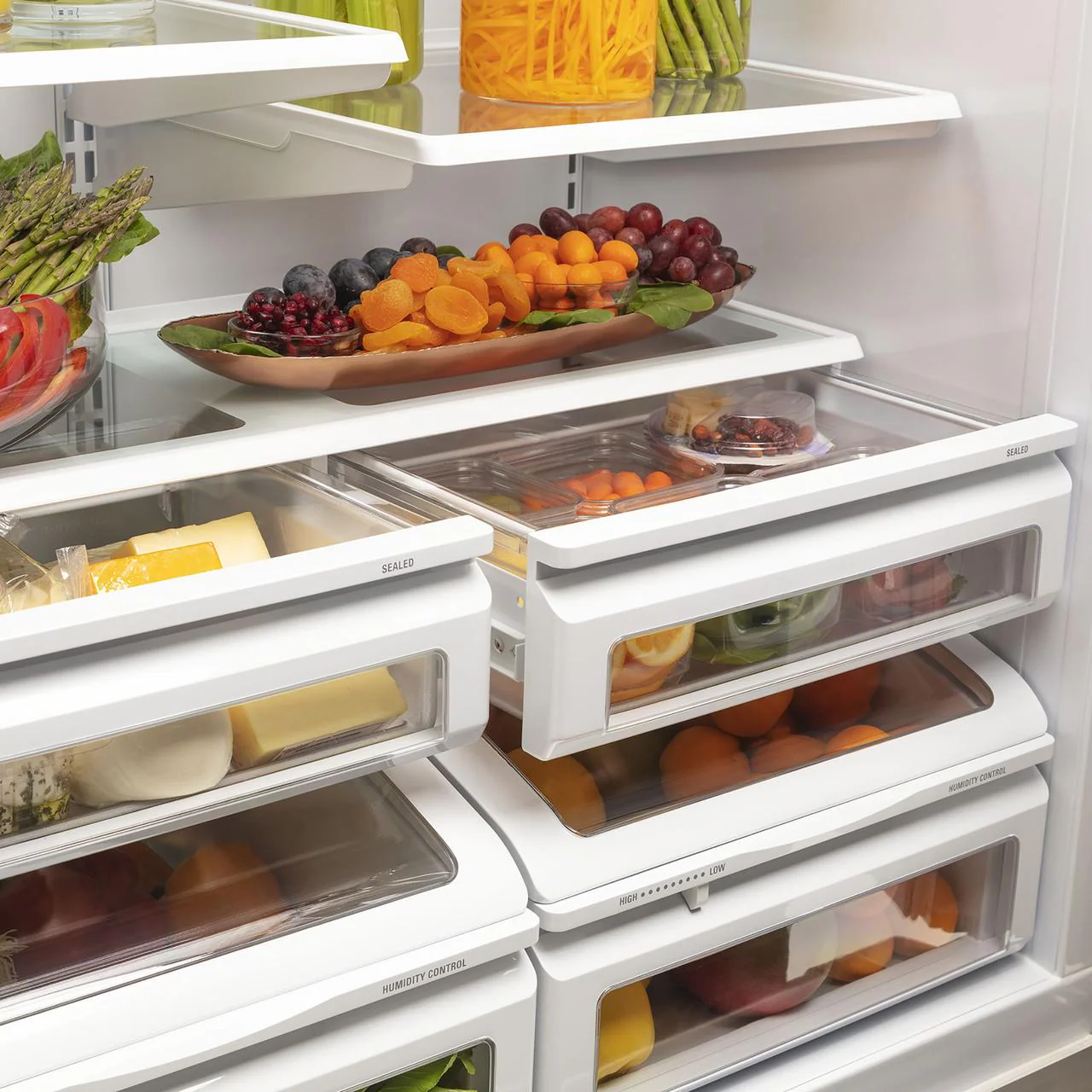 Cafe CDB36LP2RS1 Caf(eback)™ 21.3 Cu. Ft. Built-In Bottom-Freezer Refrigerator - Image 14