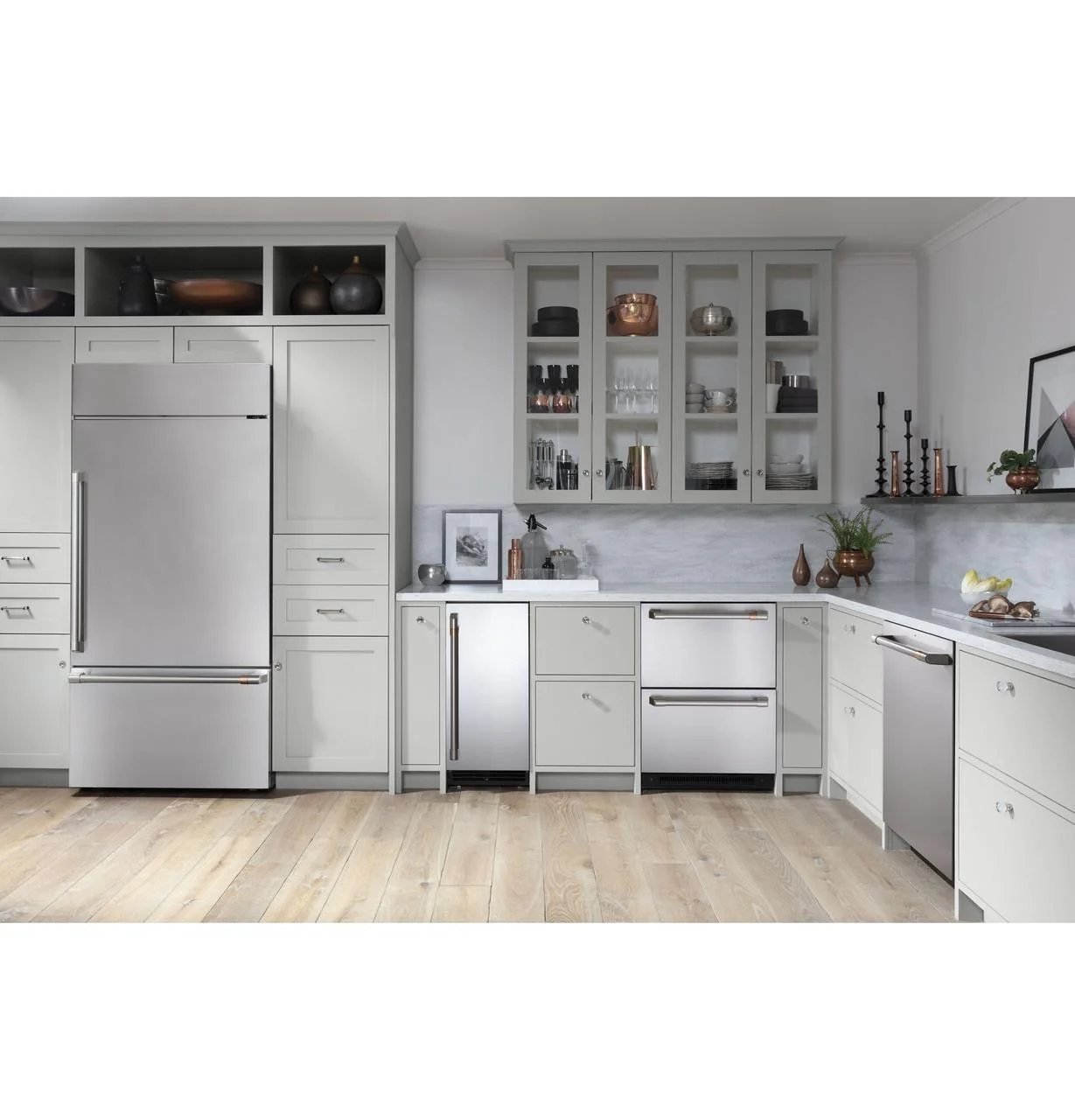 Cafe CDB36LP2RS1 Caf(eback)™ 21.3 Cu. Ft. Built-In Bottom-Freezer Refrigerator - Image 18