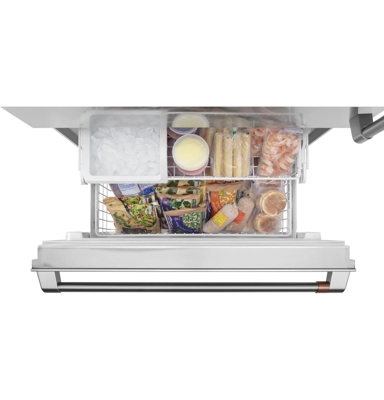 Cafe CDB36LP2RS1 Caf(eback)™ 21.3 Cu. Ft. Built-In Bottom-Freezer Refrigerator - Image 7