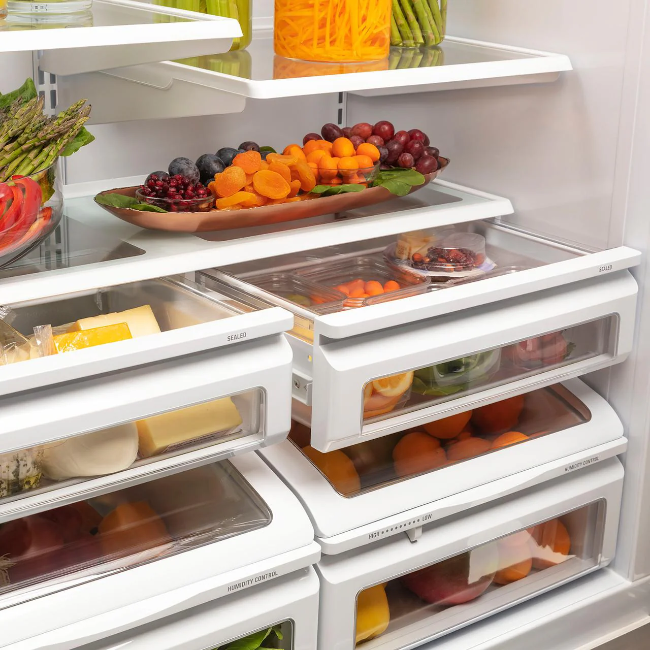 Cafe CDB36RP2PS1 Caf(eback)™ 21.3 Cu. Ft. Built-In Bottom-Freezer Refrigerator - Image 14