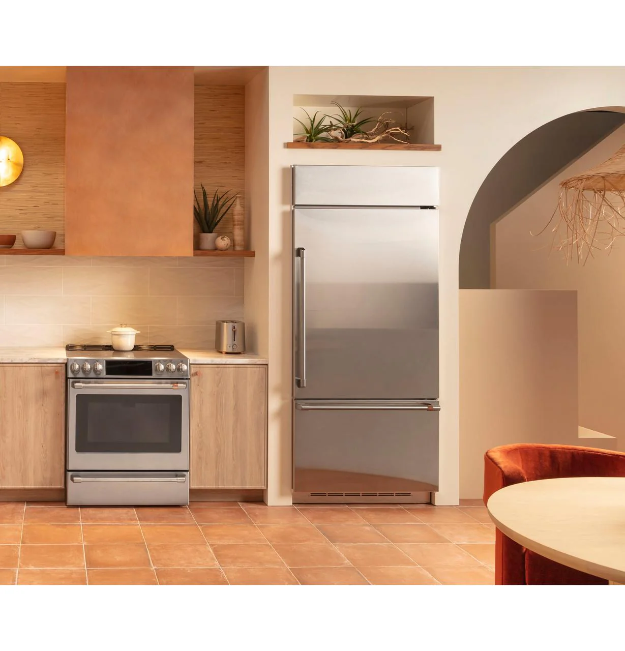 Cafe CDB36RP2PS1 Caf(eback)™ 21.3 Cu. Ft. Built-In Bottom-Freezer Refrigerator - Image 21