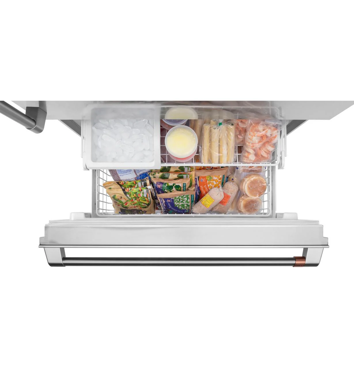Cafe CDB36RP2PS1 Caf(eback)™ 21.3 Cu. Ft. Built-In Bottom-Freezer Refrigerator - Image 8